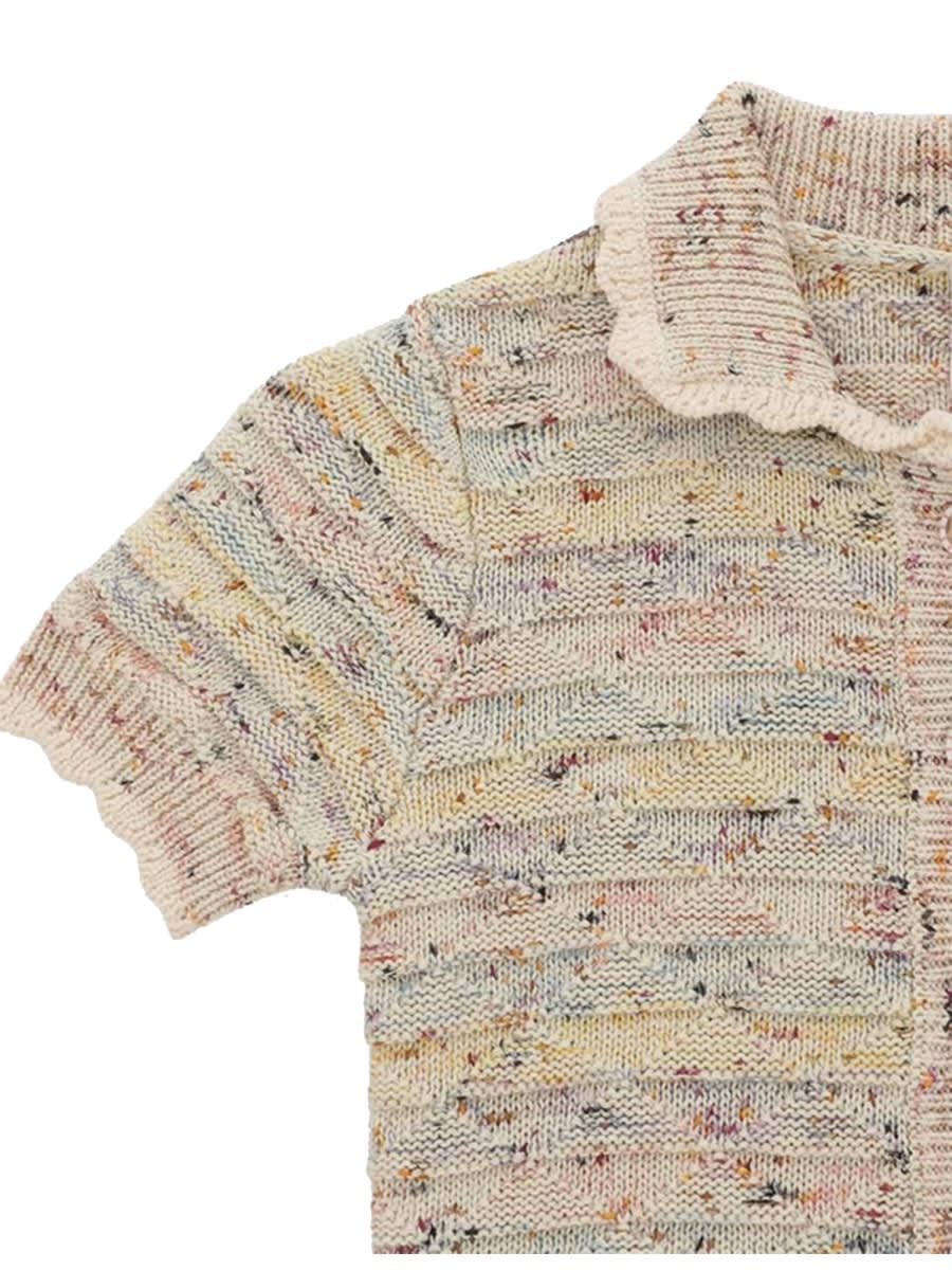 Zimmermann Kid - Rhiannon Knit Shirt In Brown