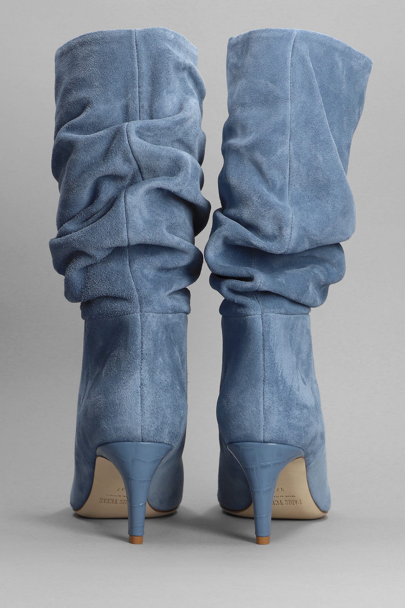 Paris Texas 70mm slouchy suede ankle boots Smart Closet