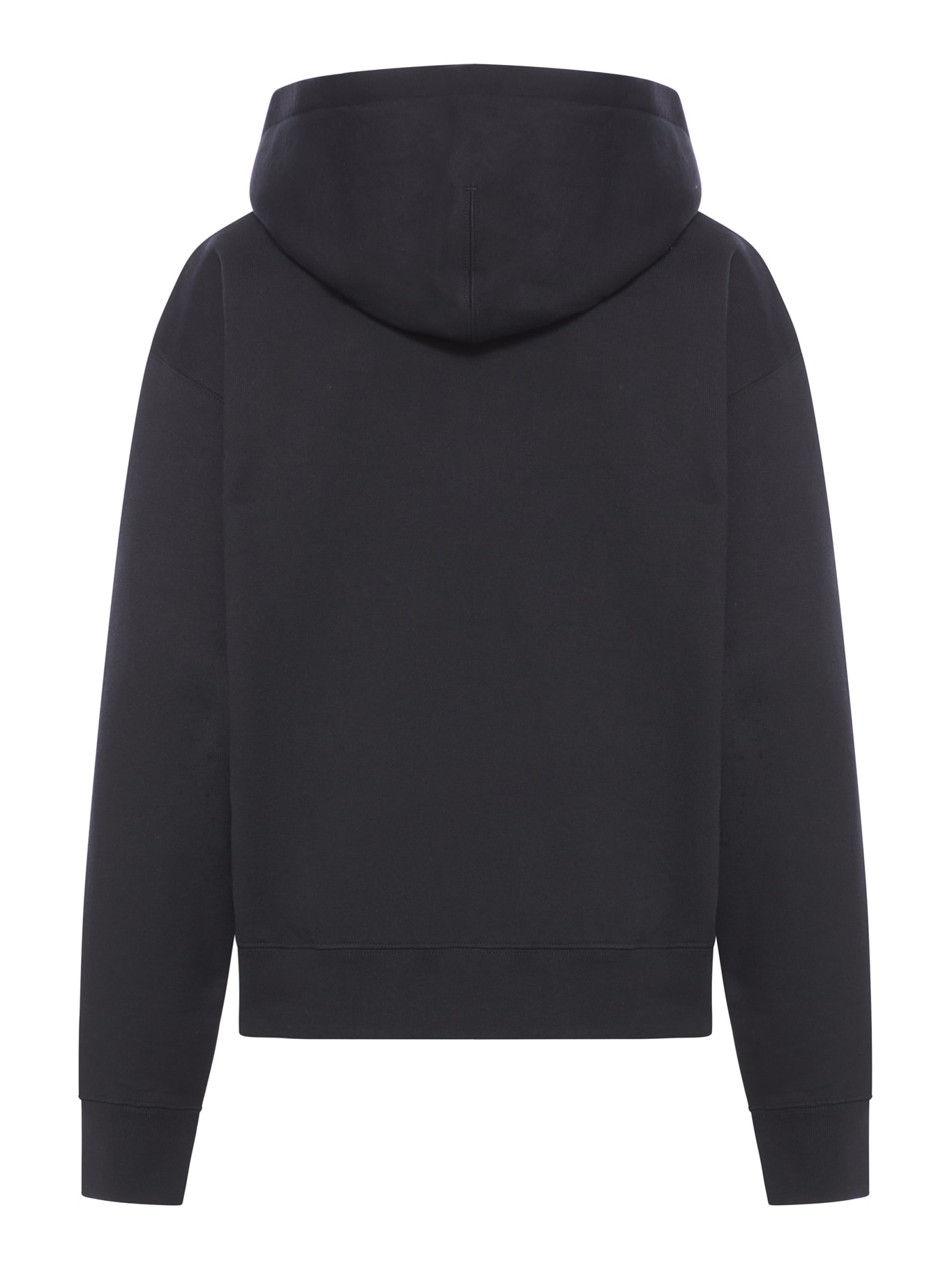 Shop Jil Sander Logo Hoodie In Black