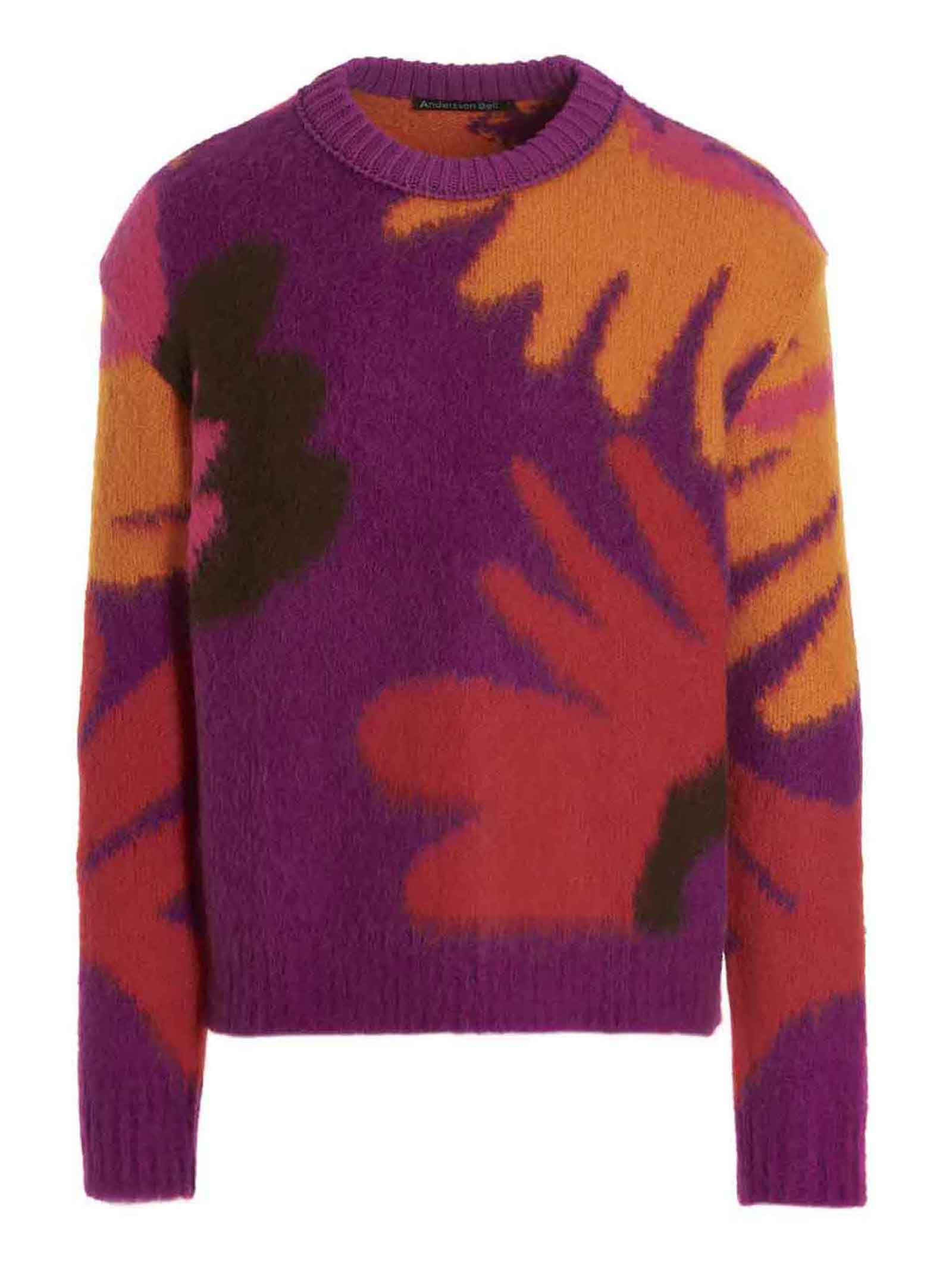 Andersson Bell flower Intarsia Sweater
