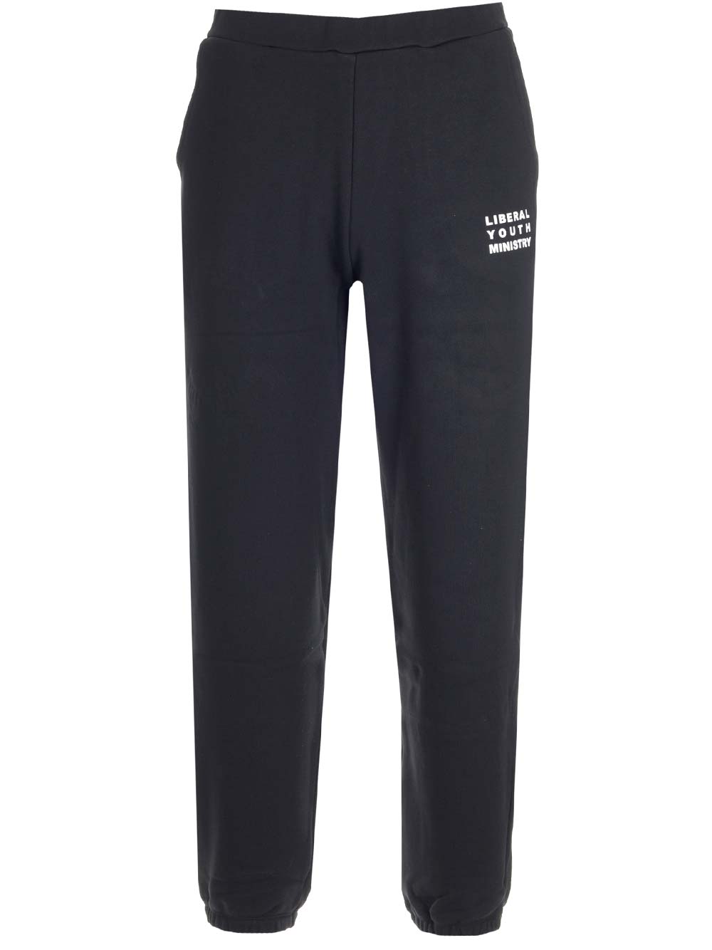 LIBERAL YOUTH MINISTRY BLACK COTTON TRACK PANT