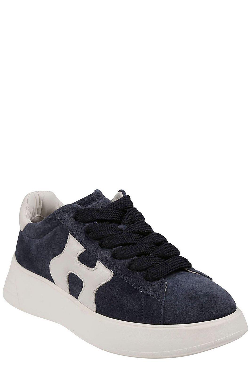 Shop Hogan Rebel H562 Low-top Sneakers