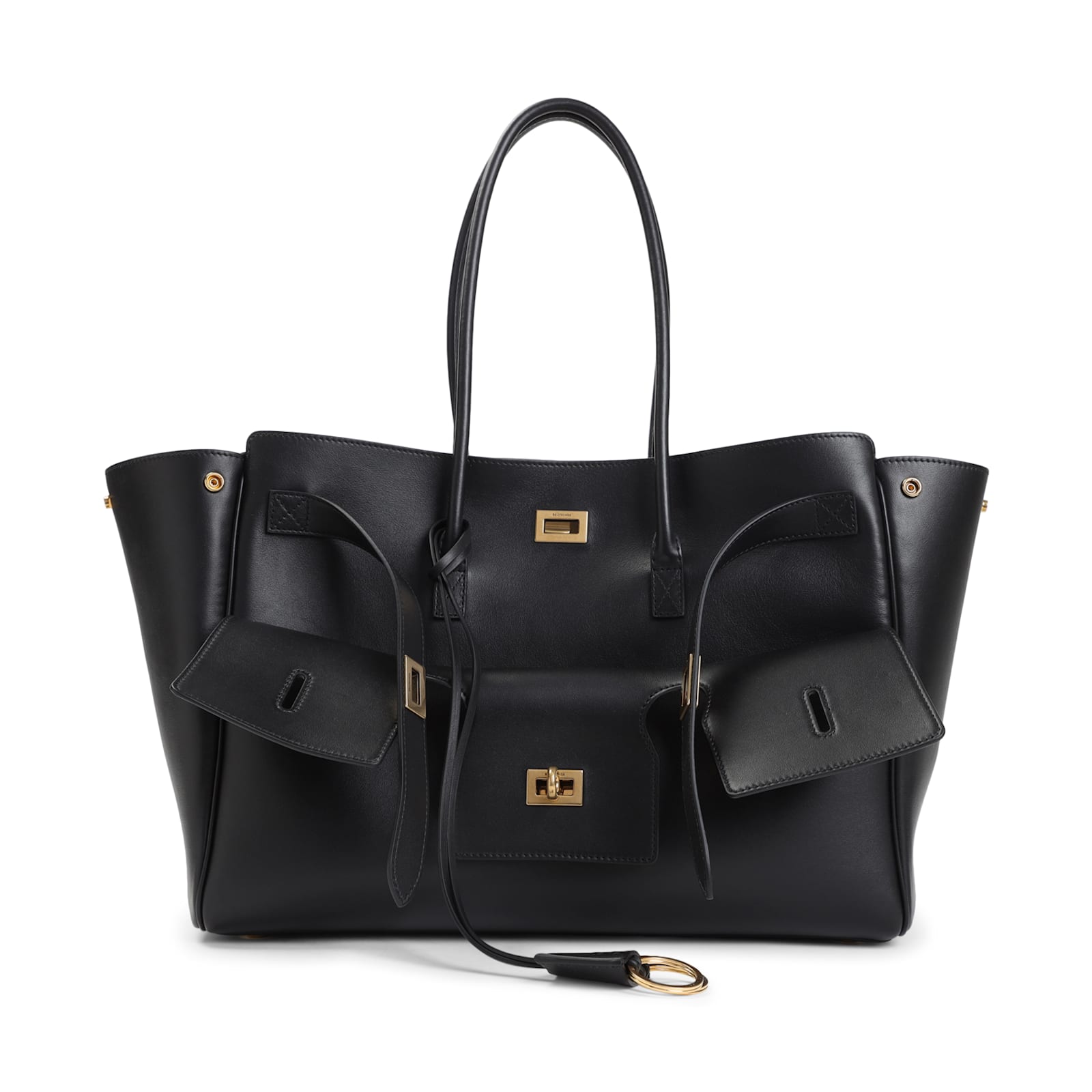 Balenciaga Bel Air Carry All Media Bags In Black