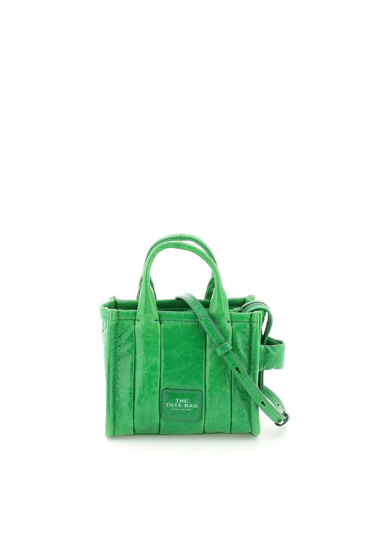 Marc Jacobs the Shiny Crinkle Micro Tote Bag
