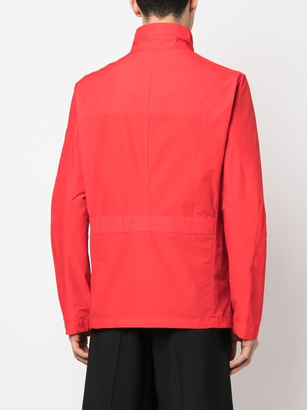 Peuterey Metal Blouson Jacket In Orange