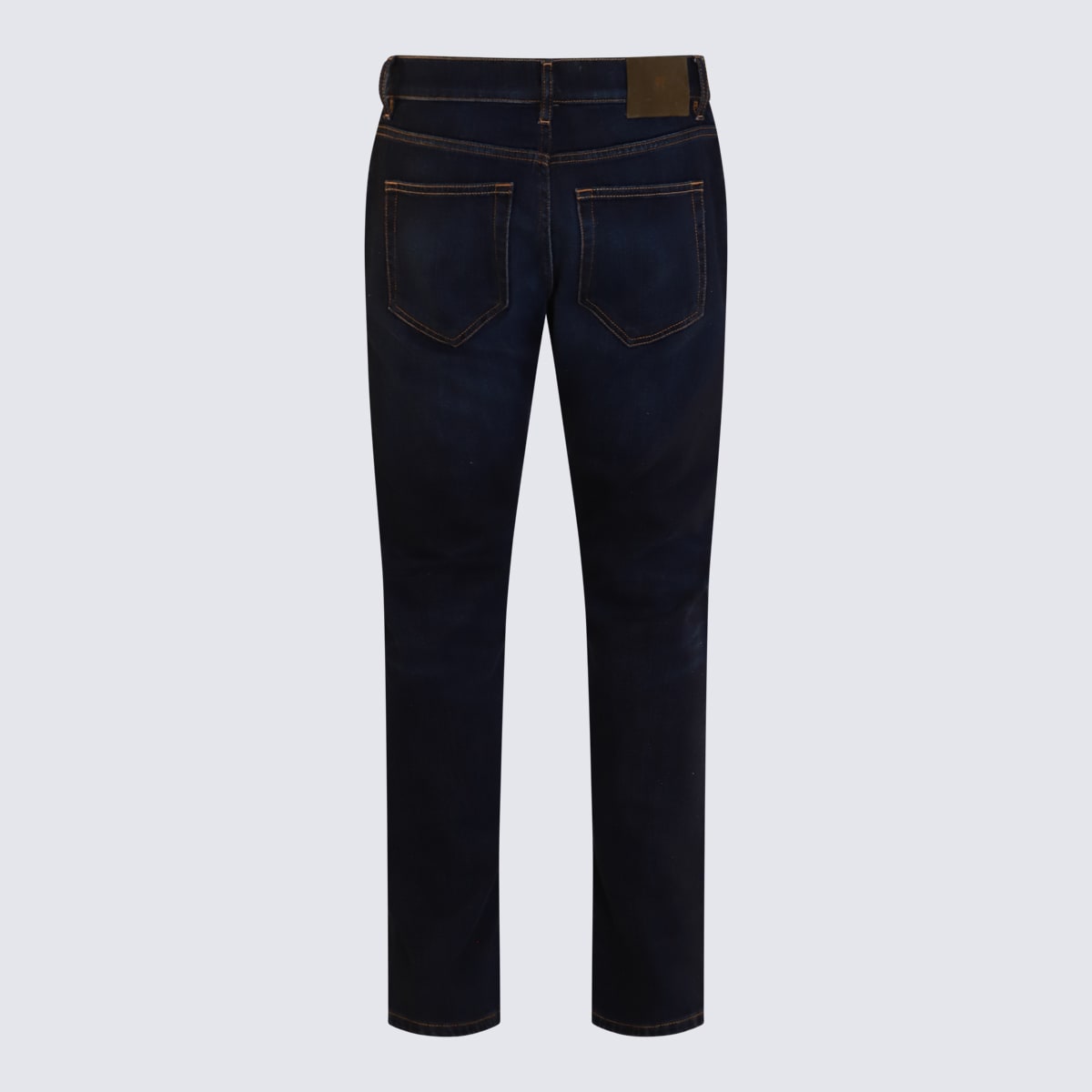 Shop Pt Torino Blue Cotton Denim Jeans