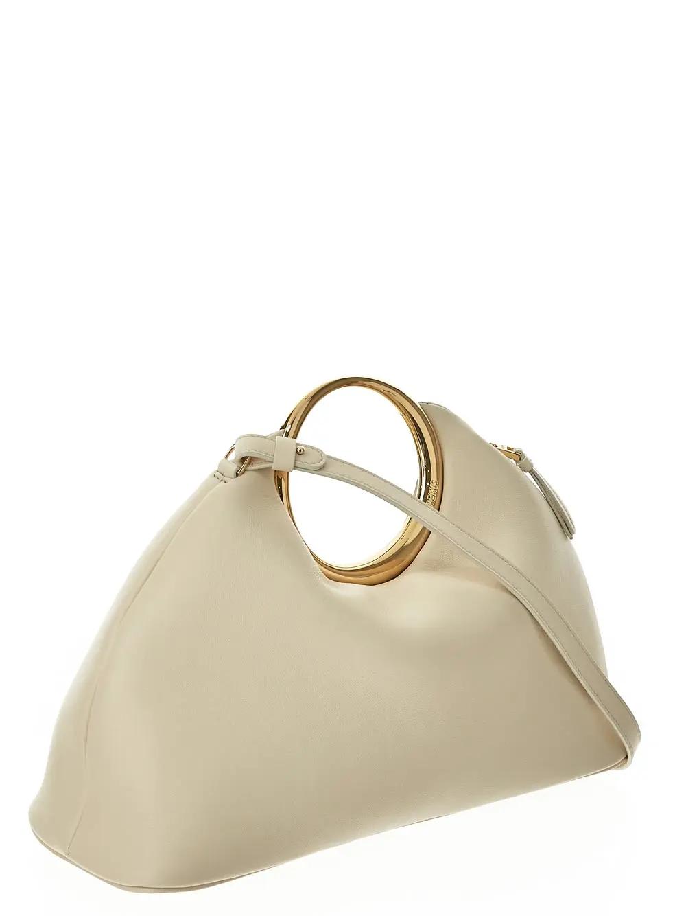 Shop Jacquemus Le Calino Bag In Cream