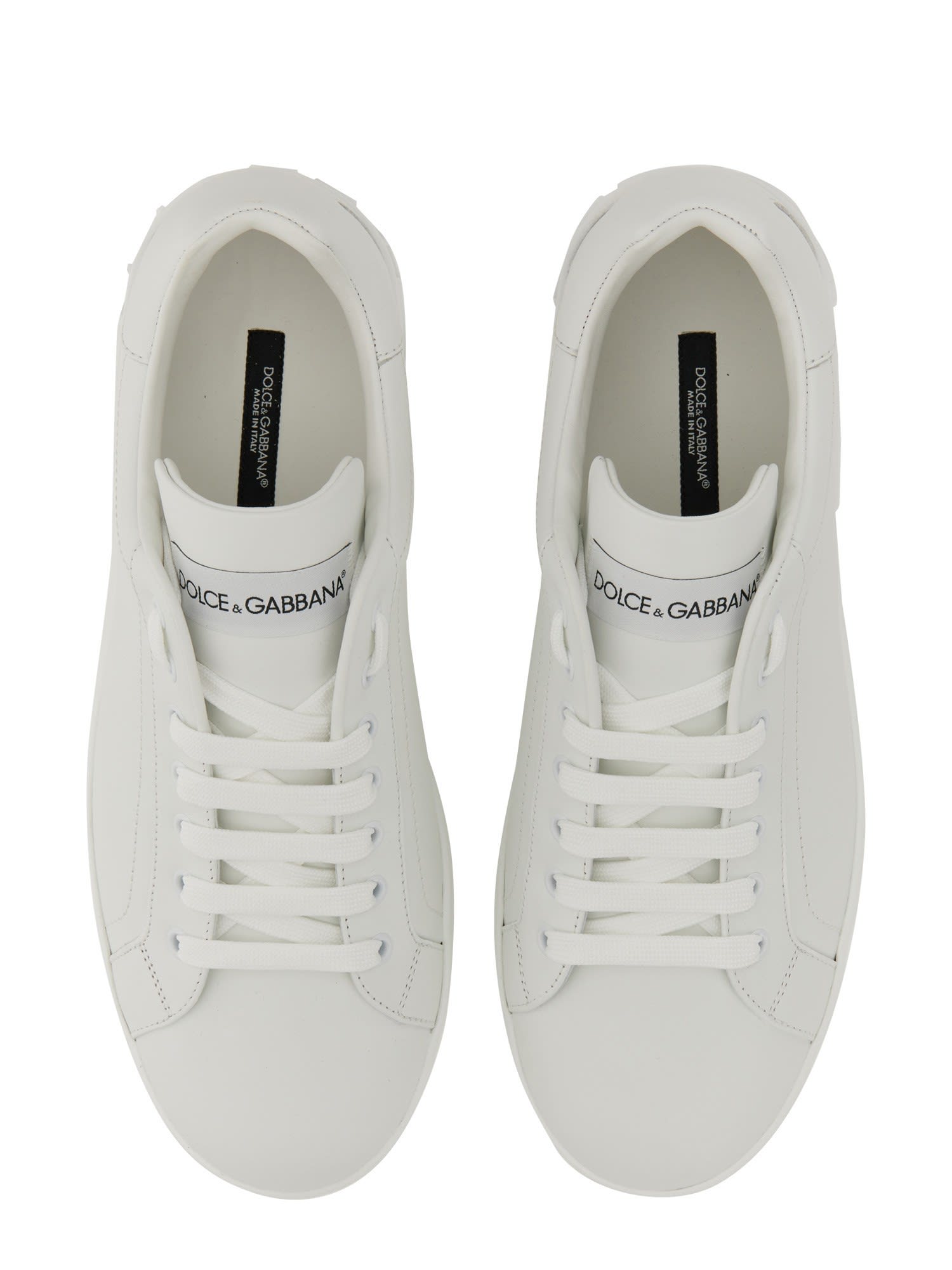 Shop Dolce & Gabbana Portofino Sneaker In White