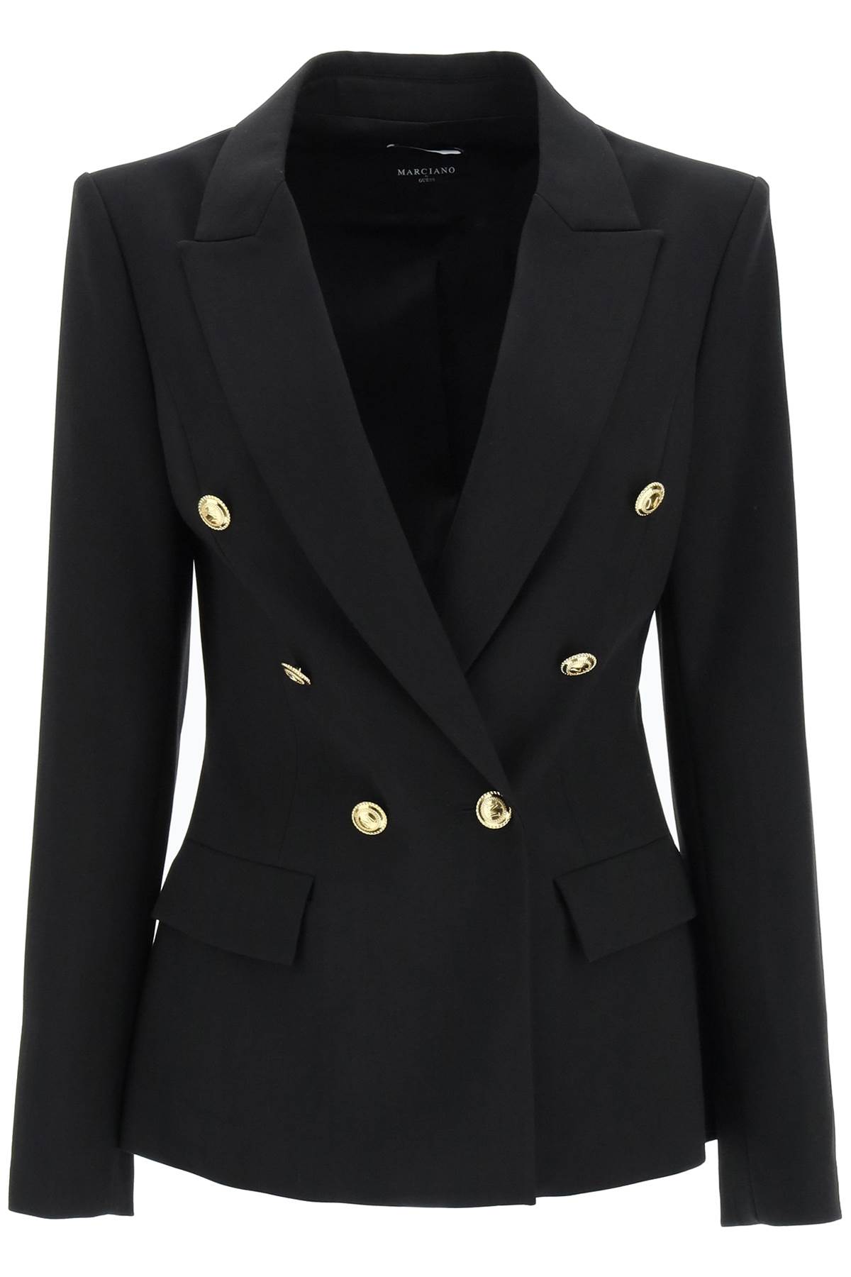 GUESS BY MARCIANO SHELLY DOUBLE-BREASTED BLAZER