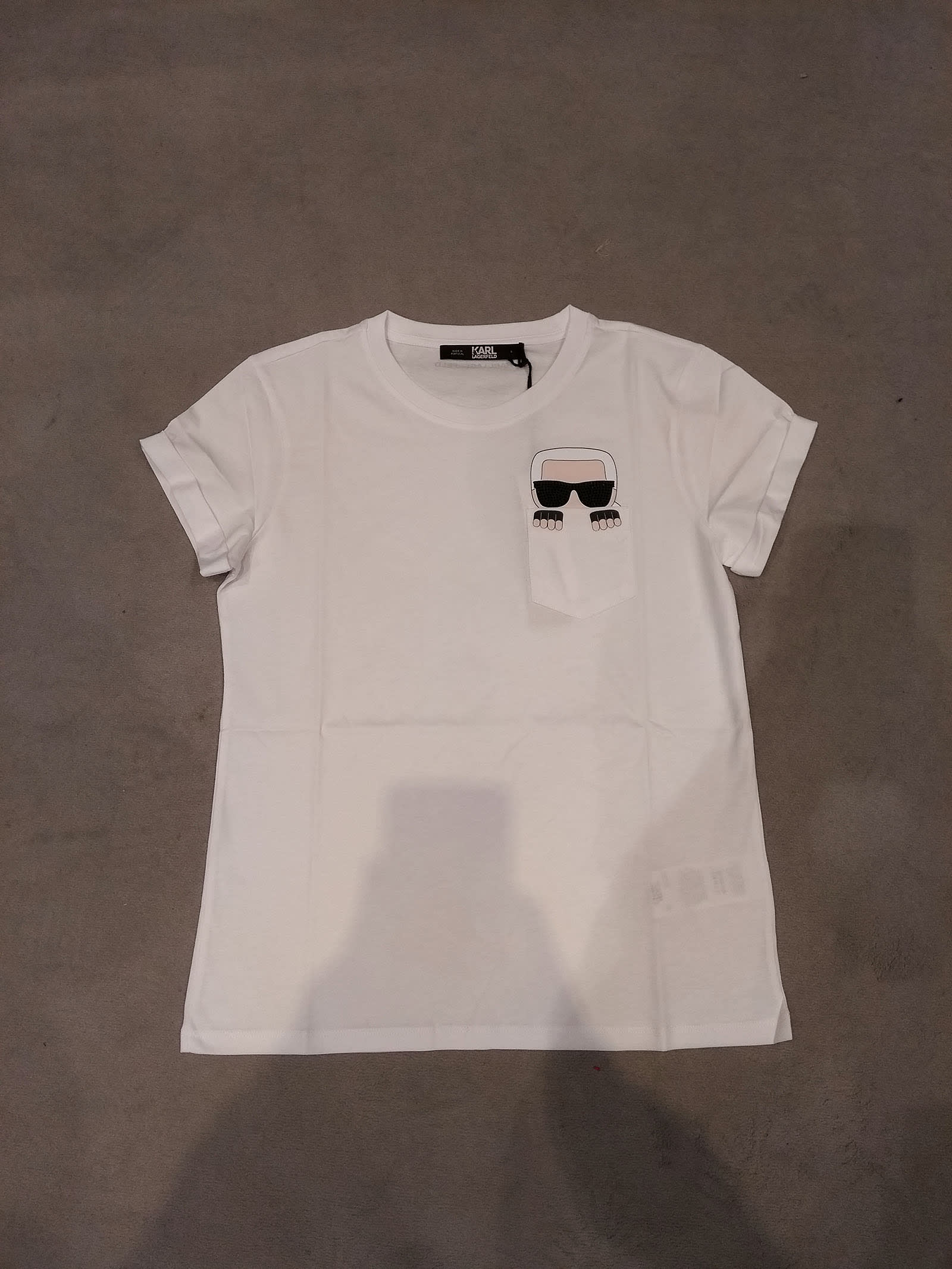 Karl Lagerfeld Iconic Karl Pocket Tshirt