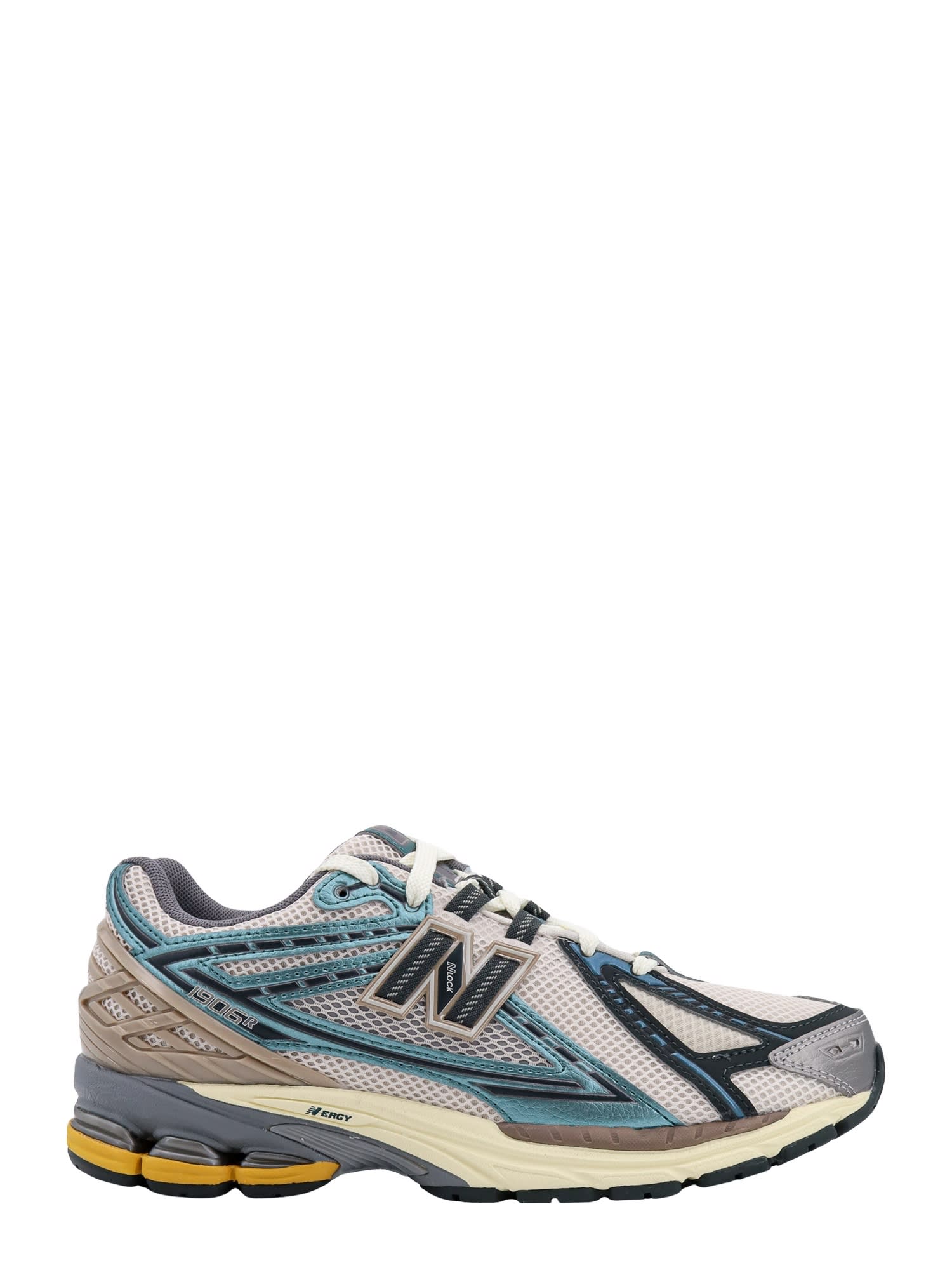 New Balance 1906 Man Sneakers Ivory Size 9 Textile Fibers In Green
