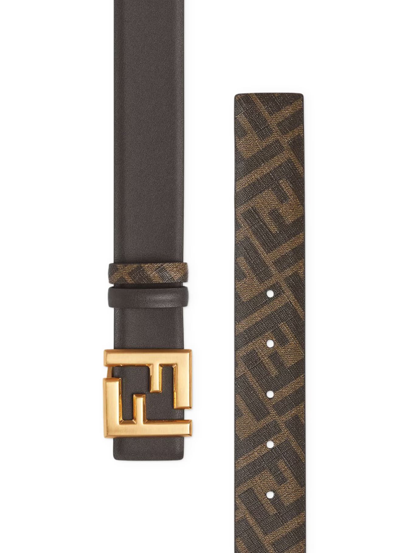 Fendi Belts In Brown