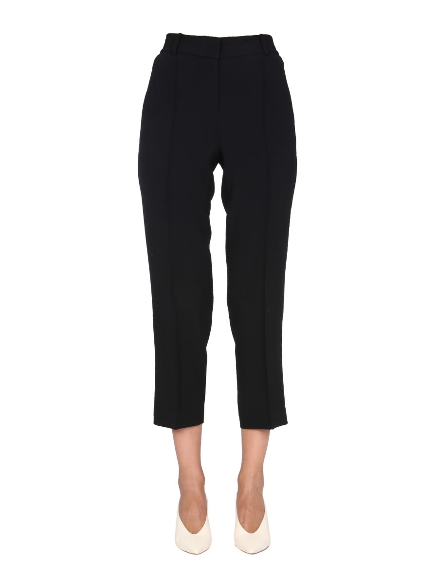 Michael Kors Cropped Trousers In Black