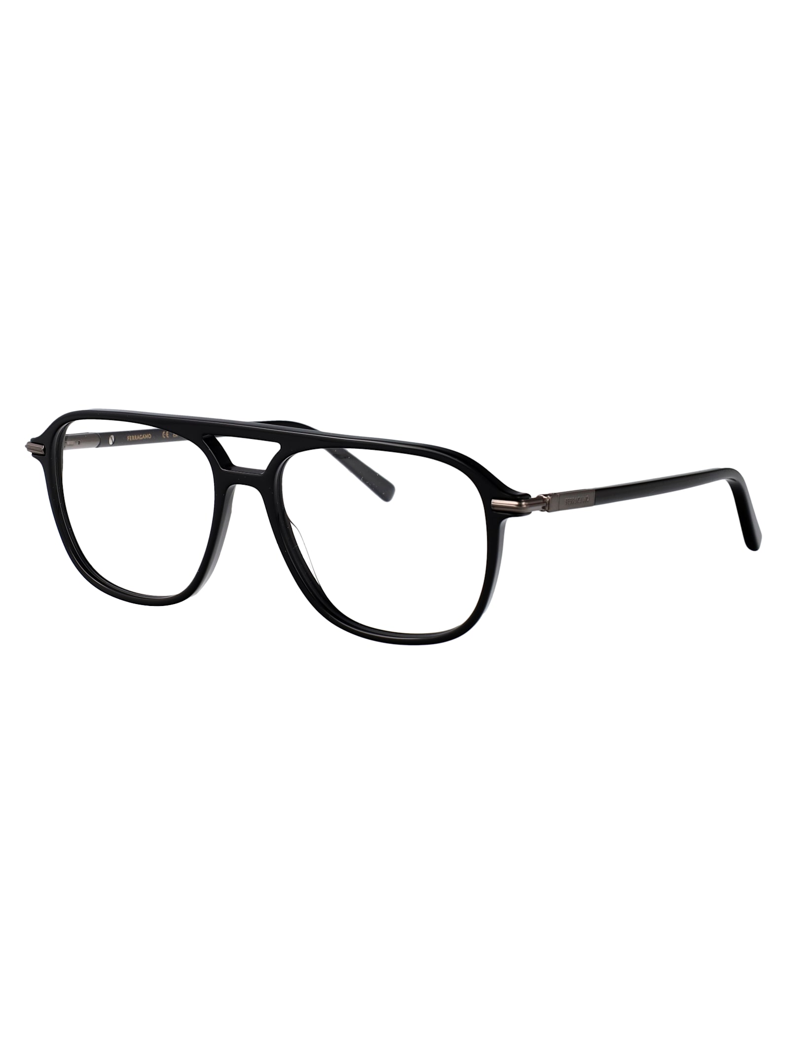 Ferragamo Full Frame Plain Mirror In Black