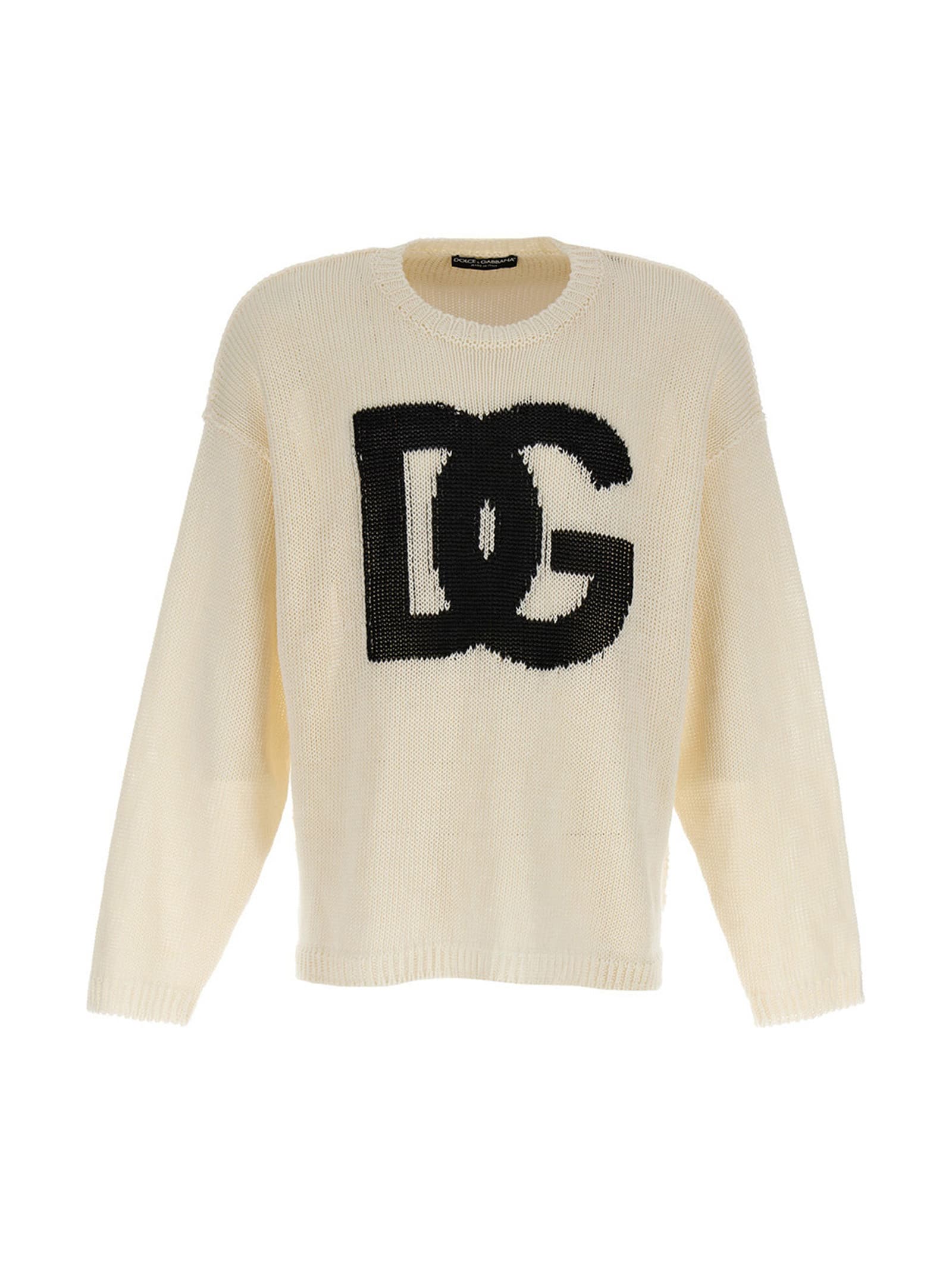 DOLCE & GABBANA LOGO SWEATER