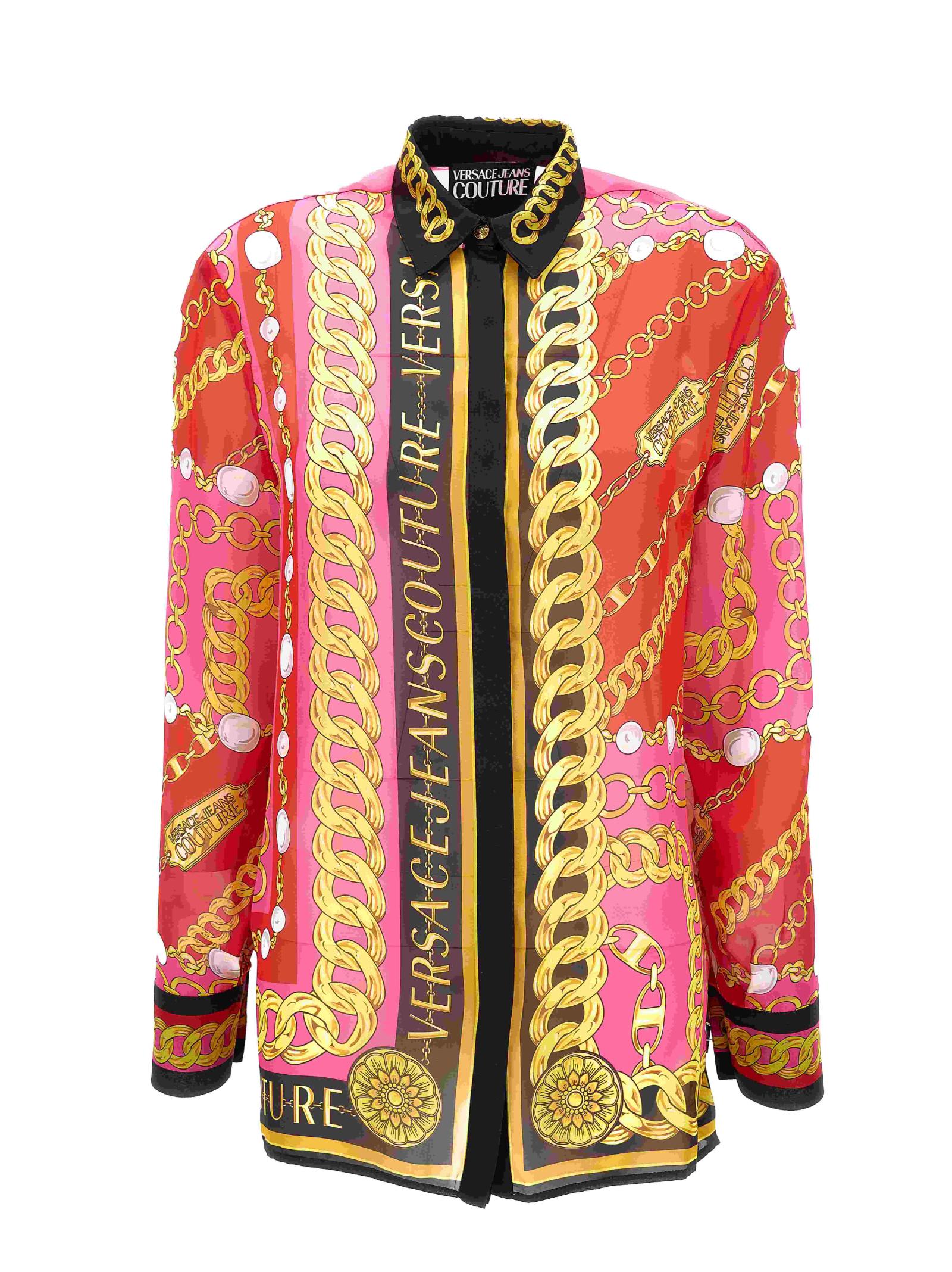 Versace Jeans Couture Shirt In Pink