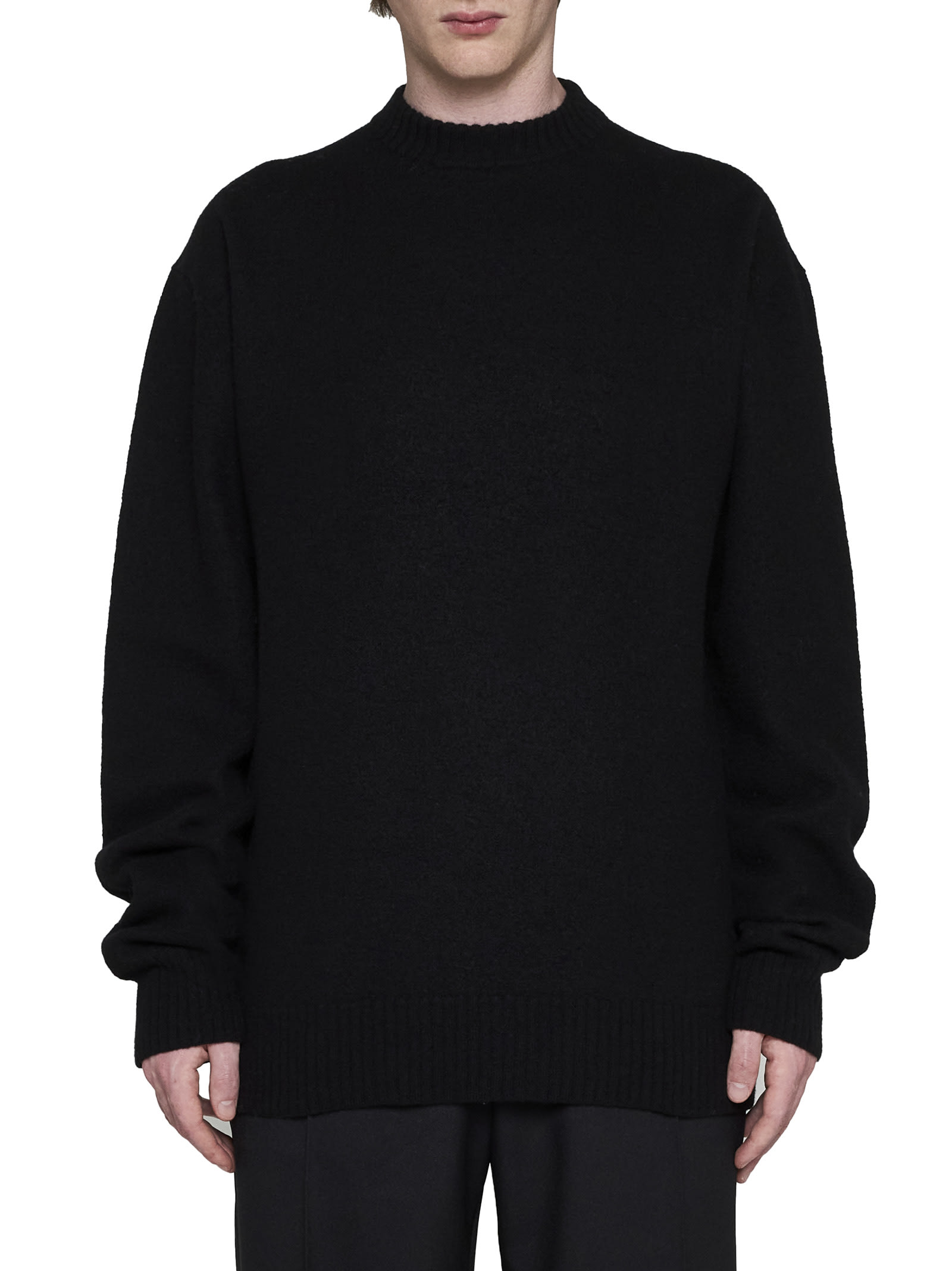 Shop Jil Sander Sweater In Black