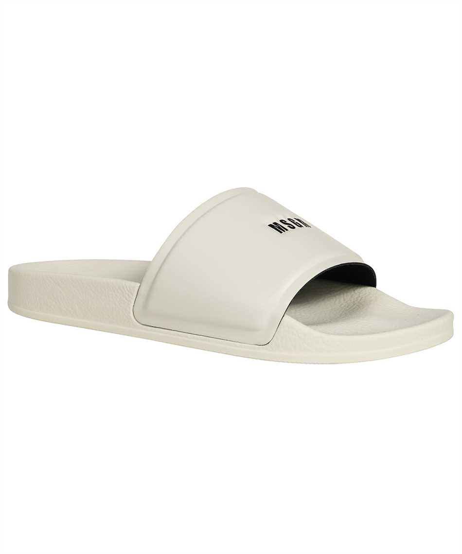 Msgm Slides With Logo In White