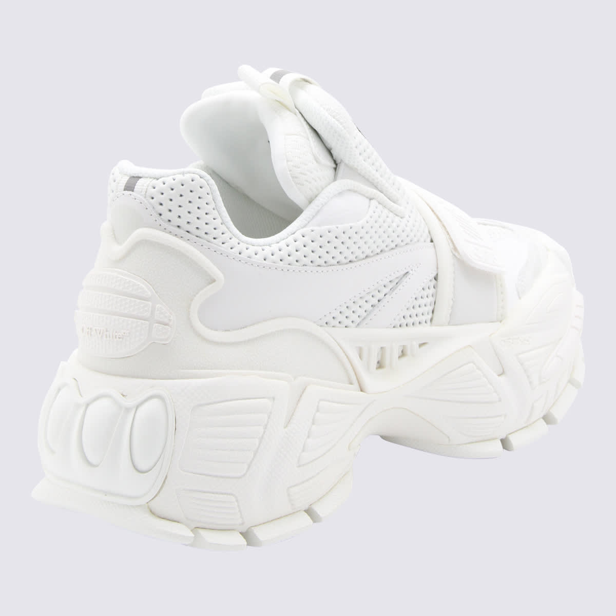 Shop Off-white Off White Glove Sneakers In White/white