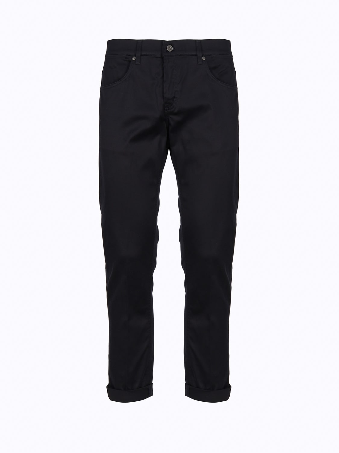 Shop Dondup Alex Super Skinny Jeans In Stretch Denim In Black