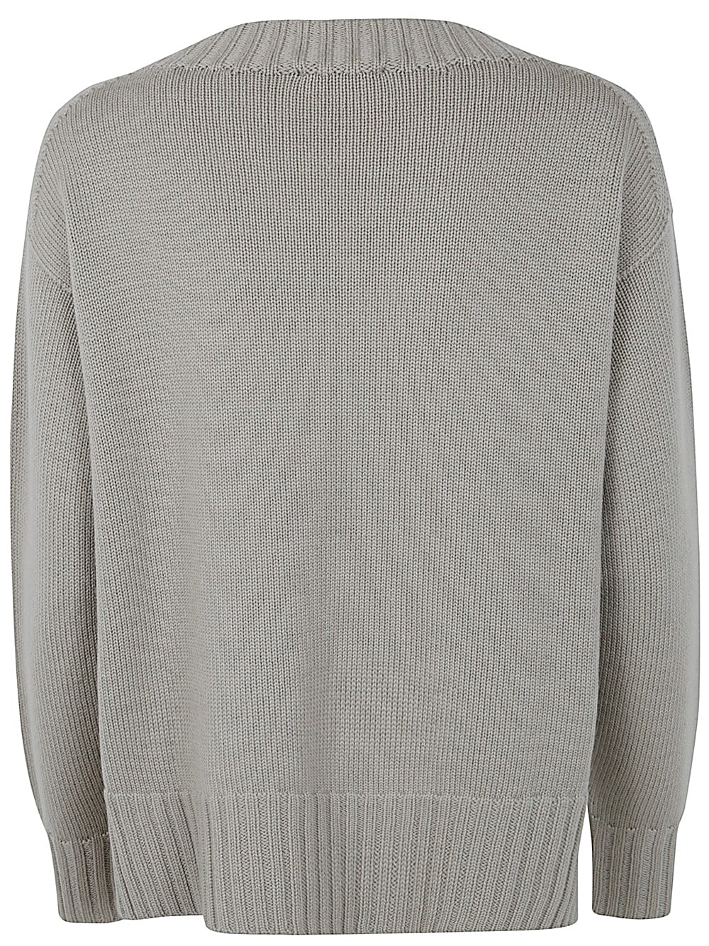 Shop Drumohr Long Sleeves Crew Neck Oversized Sweater In Celadon Green