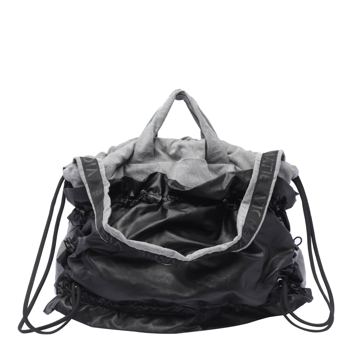 Shop Vic Matie Handbag In Grey