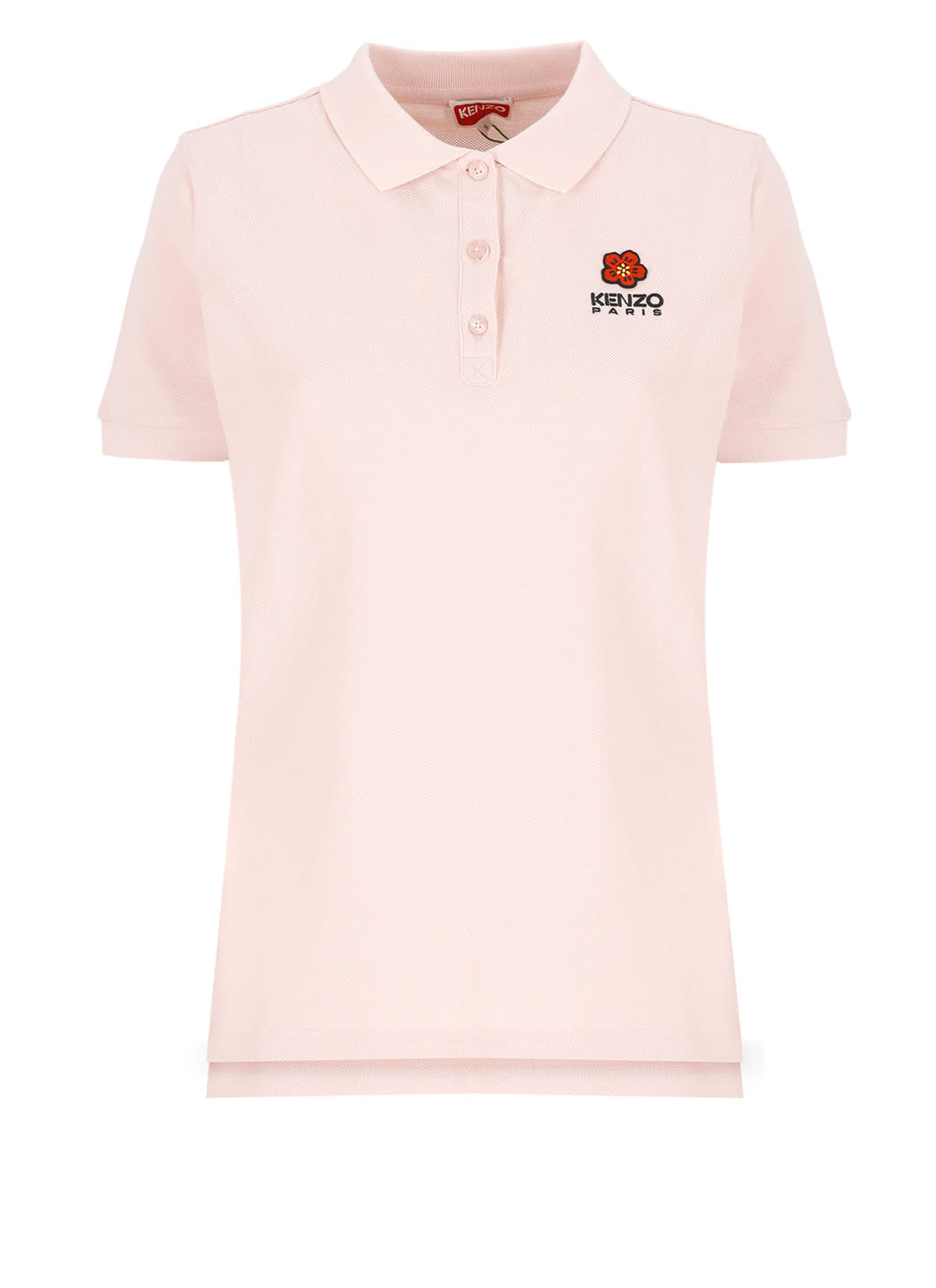 Boke Flower Three-buttons Polo Shirt