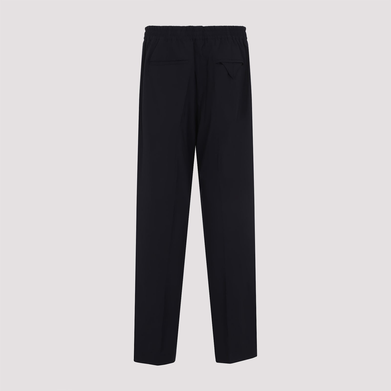 Bottega Veneta Fine Wool Pants In Black