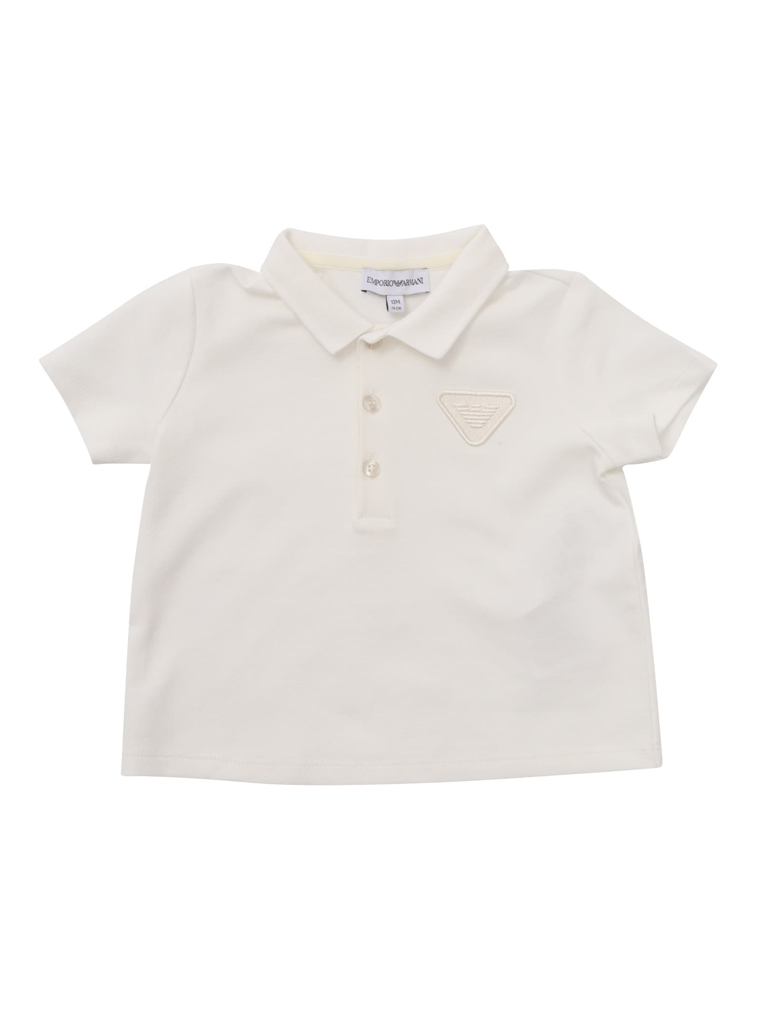 Emporio Armani Polo Shirt In White