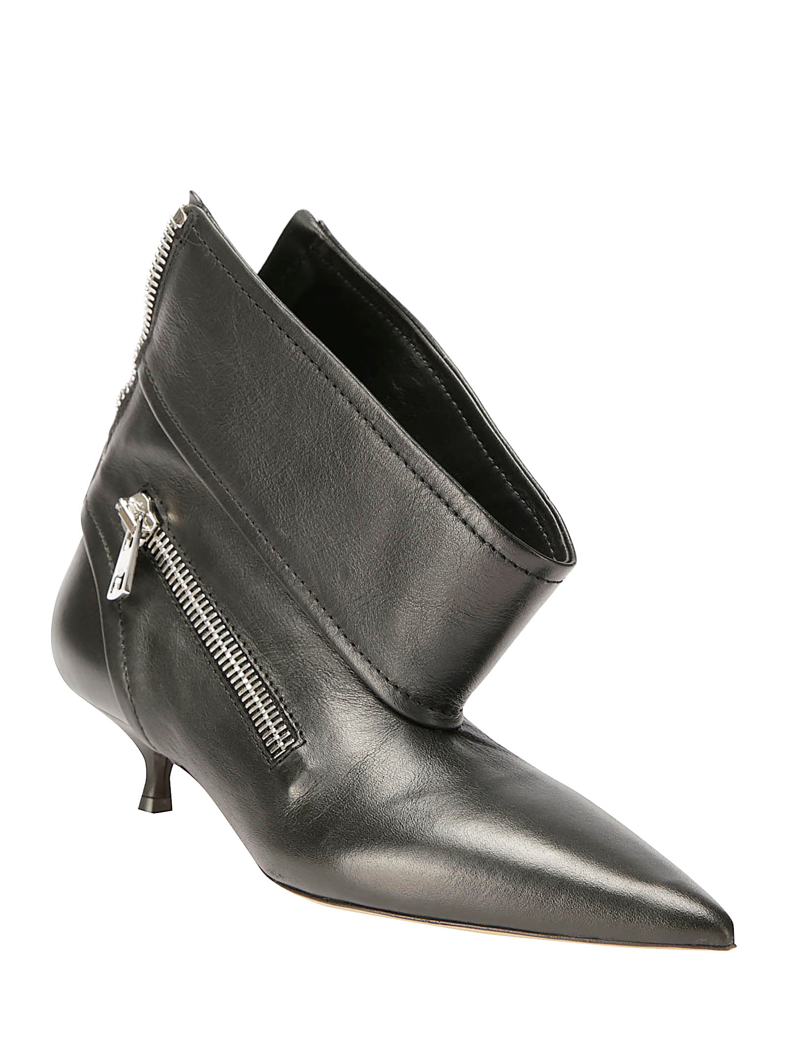 Jw Anderson J. W. Anderson Biker Kitten Boot In Black