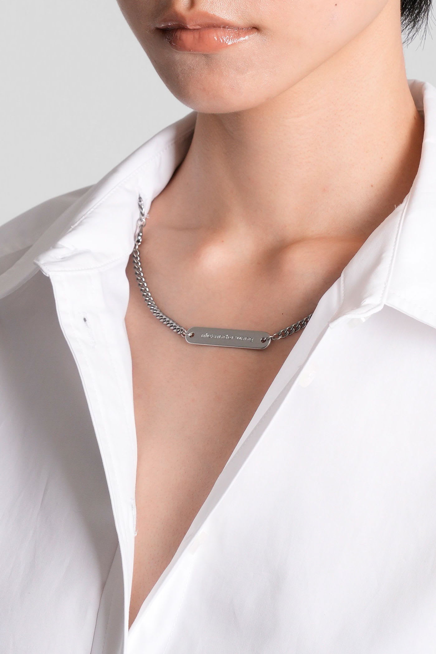 Alexander Wang Shirt In White Cotton In White