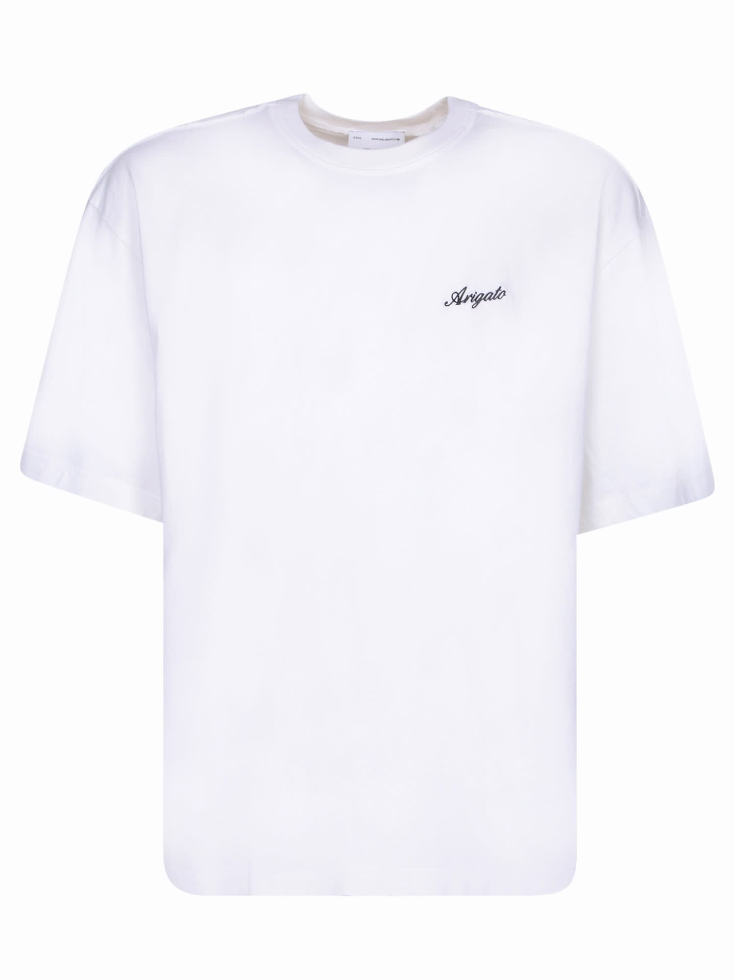 AXEL ARIGATO LOGO-EMBROIDERED T-SHIRT