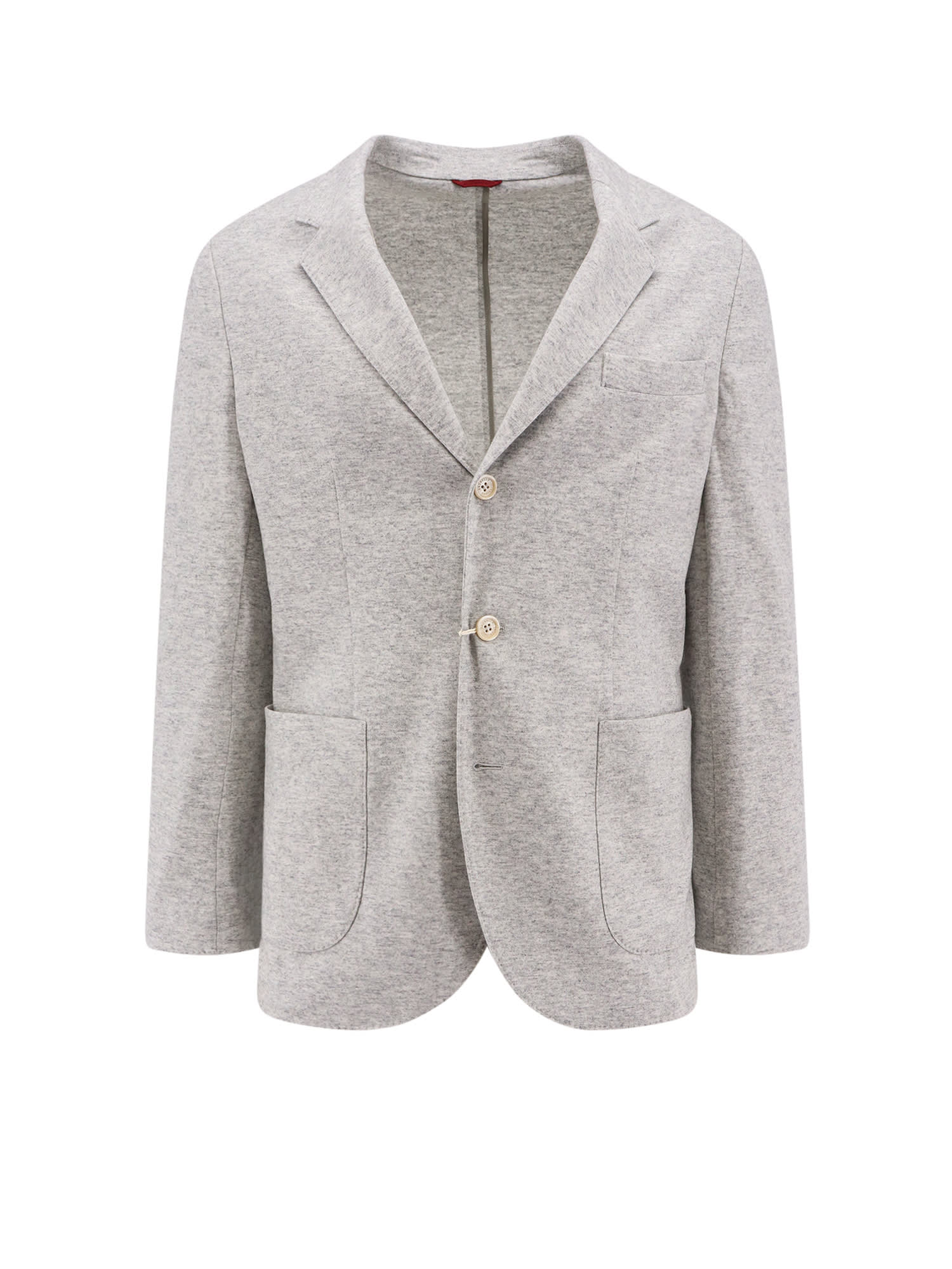 Shop Brunello Cucinelli Blazer In Grey