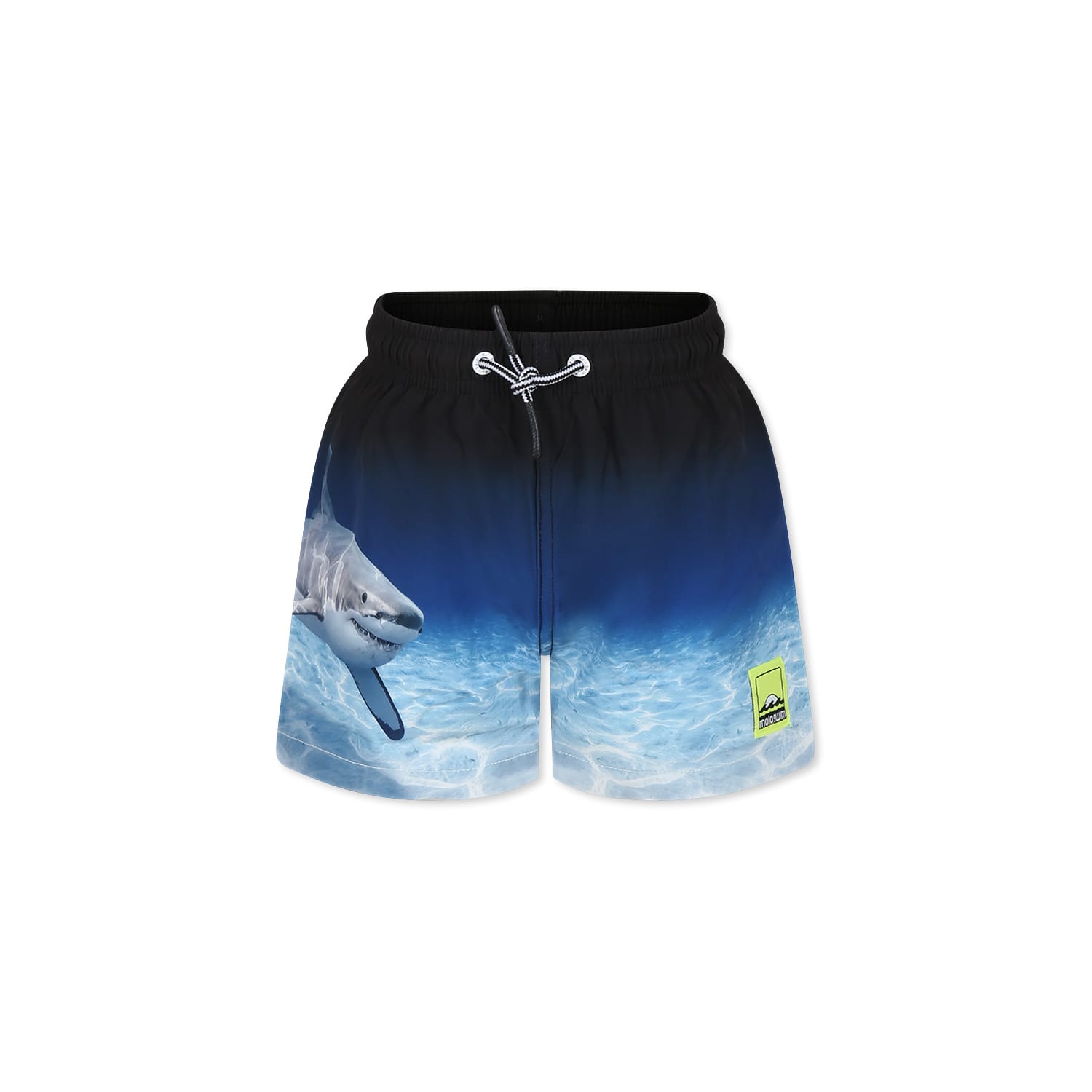 Molo Elastic Waist Swimming Shorts In Blue