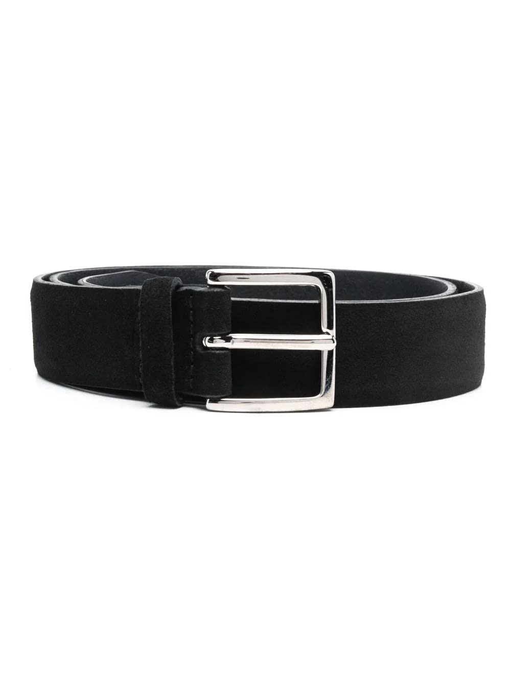 Black Suede Amalfi Belt