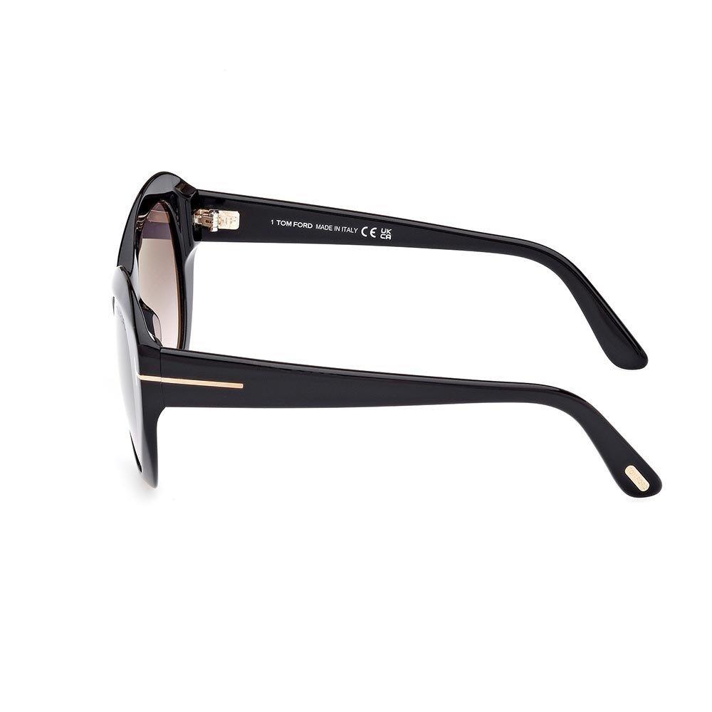 Shop Tom Ford Butterfly Frame Sunglasses In 01b