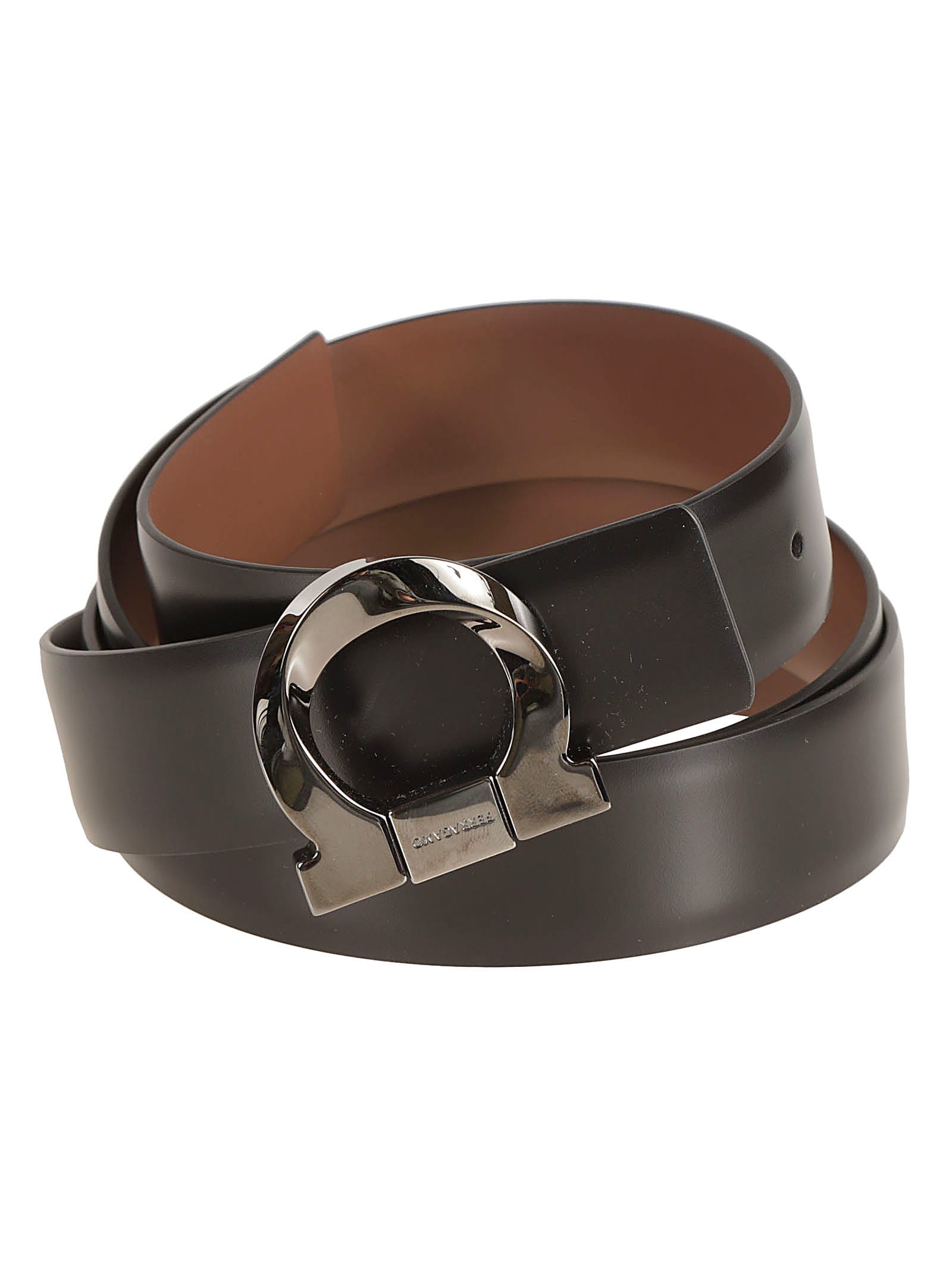 FERRAGAMO LOGO CLASSIC BUCKLE BELT 