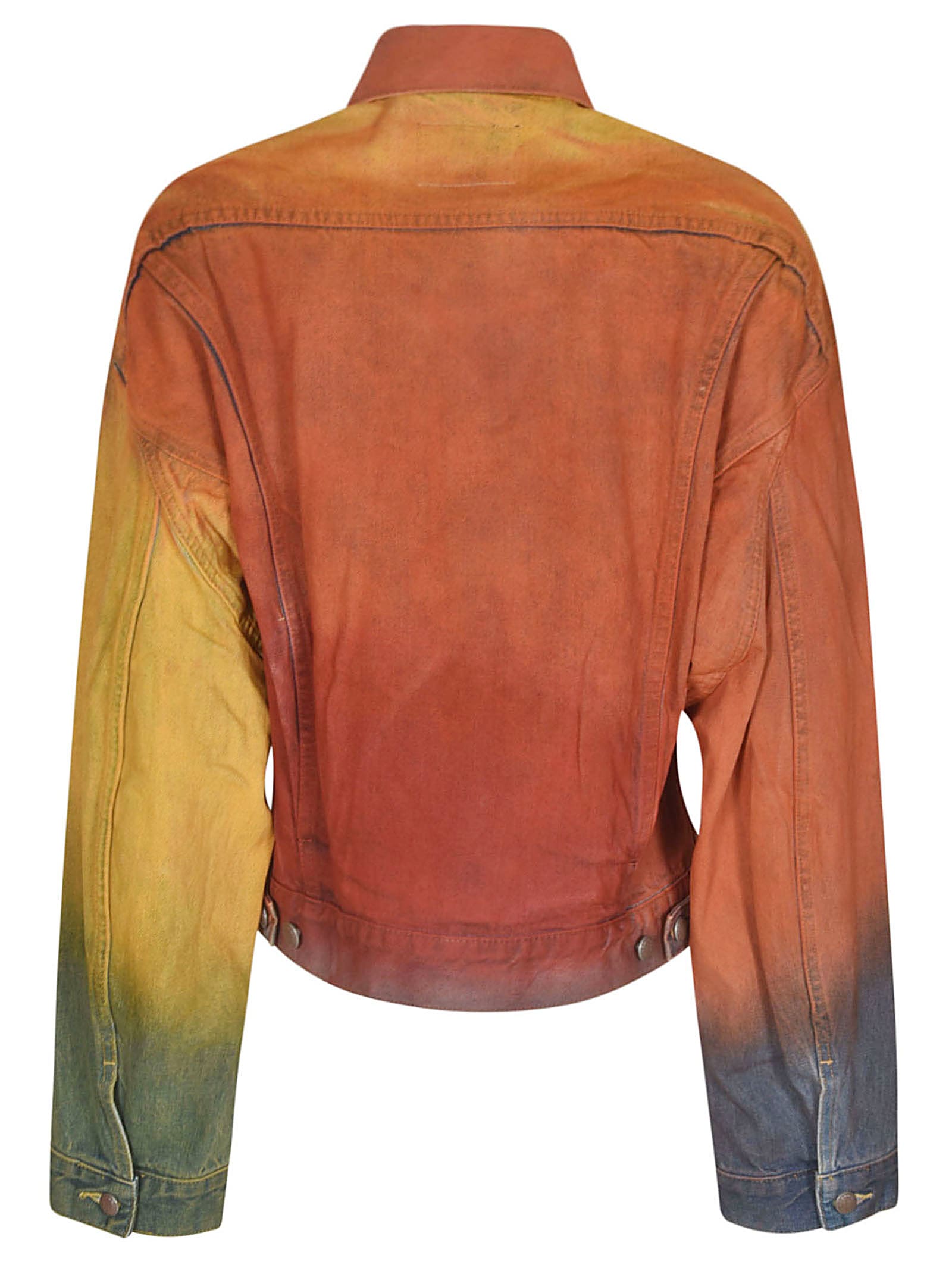 Shop R13 Eli Boxy Jacket In Multicolor
