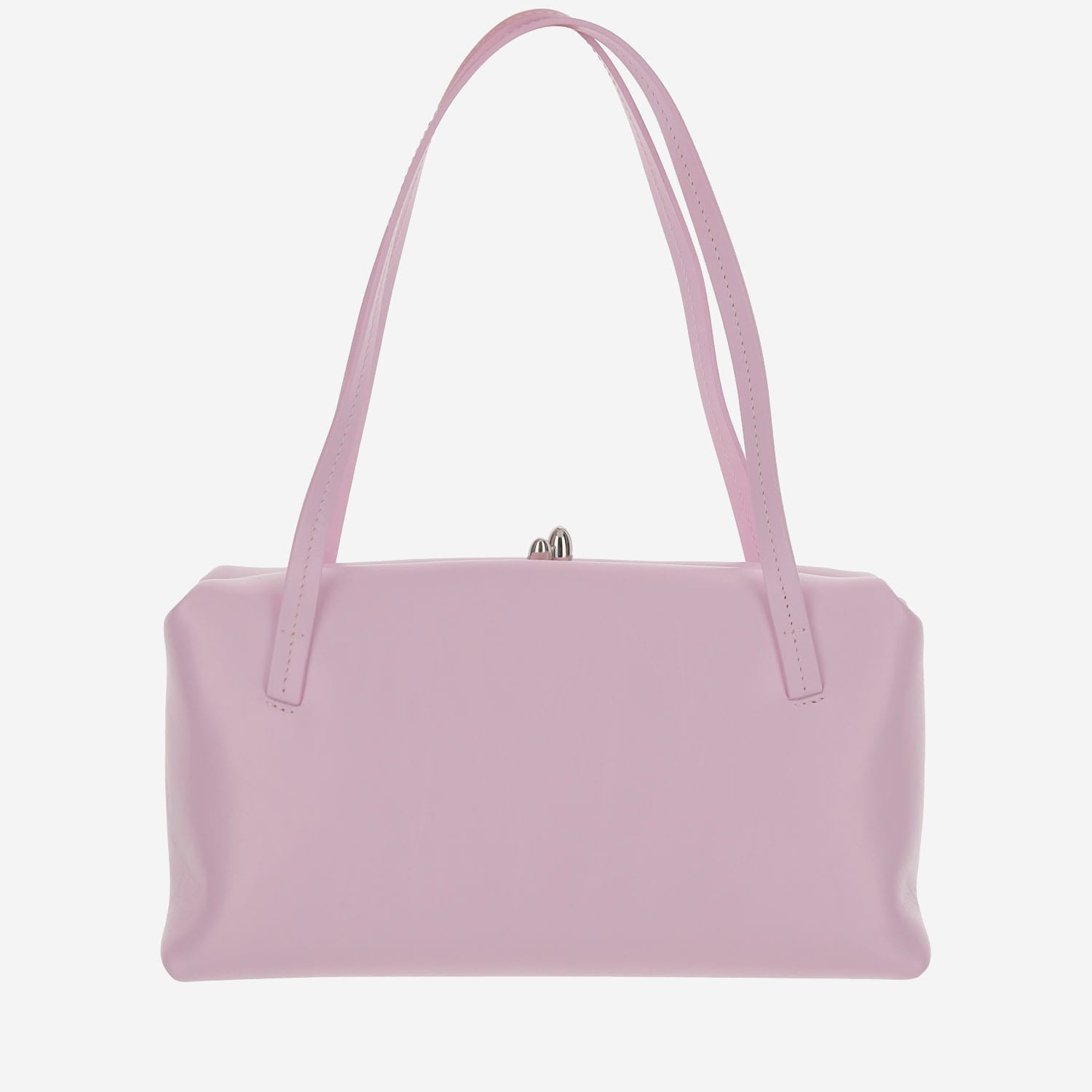 Jil Sander Purple Goji Pillow Shoulder Bag In Pink