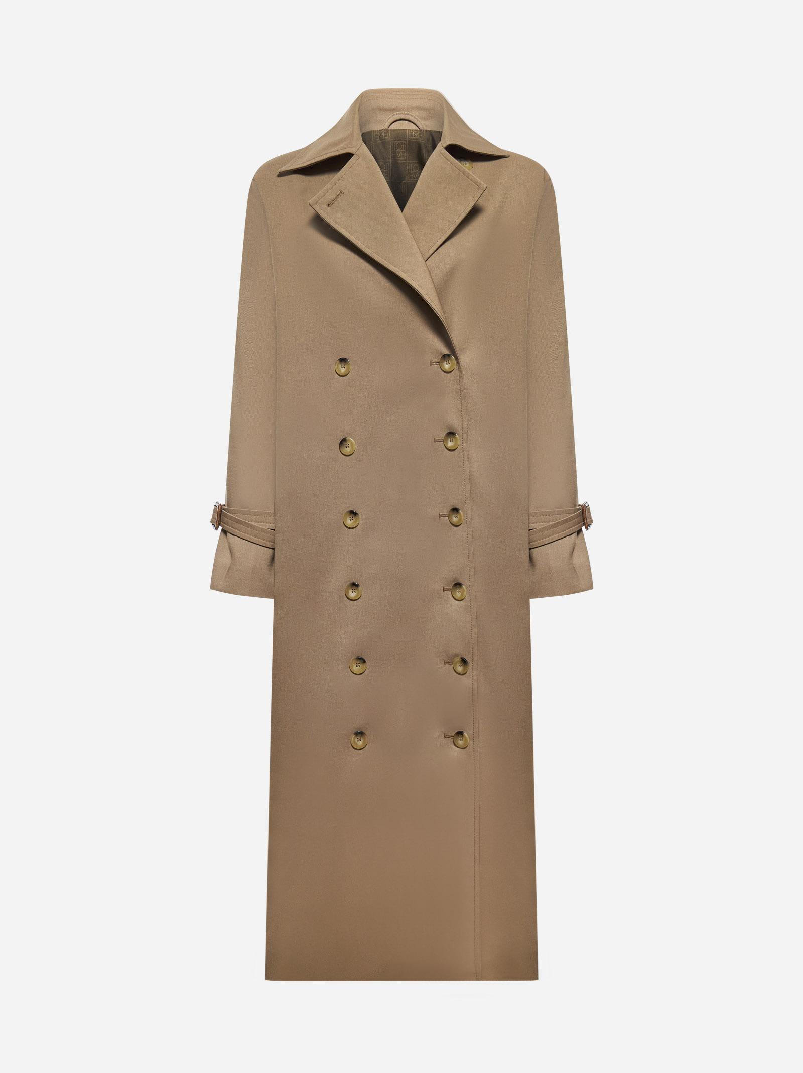 Totême Toteme Signature Raincoat In Neutro