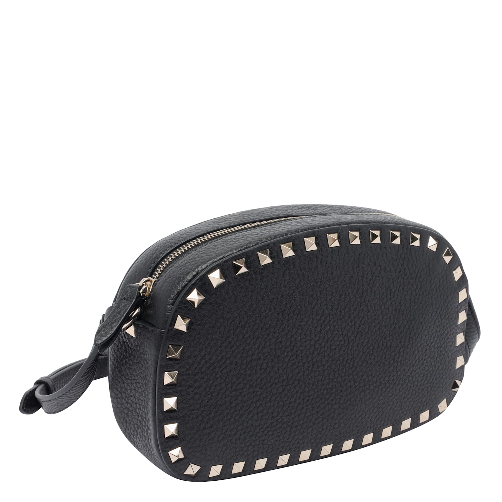 Valentino Rockstud Mini Shoulder Bag In Black