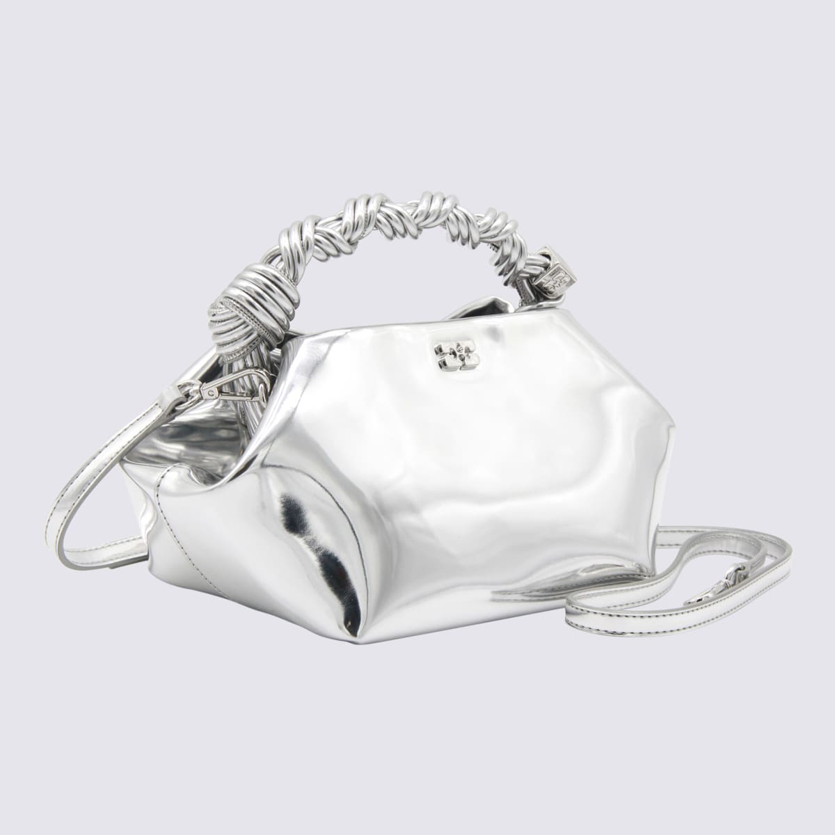 Ganni Borse... Argento In Silver