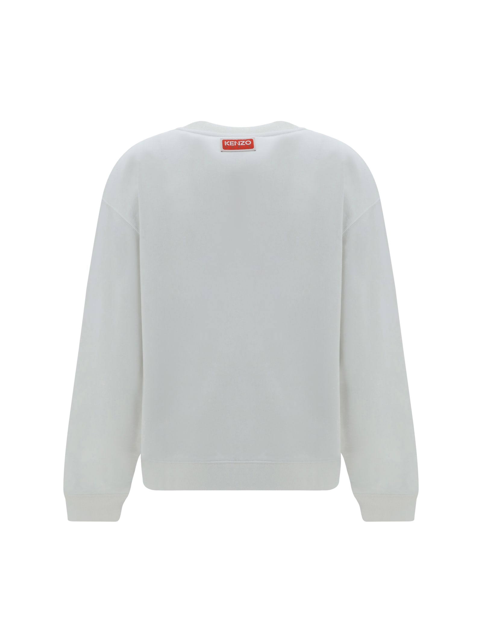 Shop Kenzo Sweatshirt In Bianco