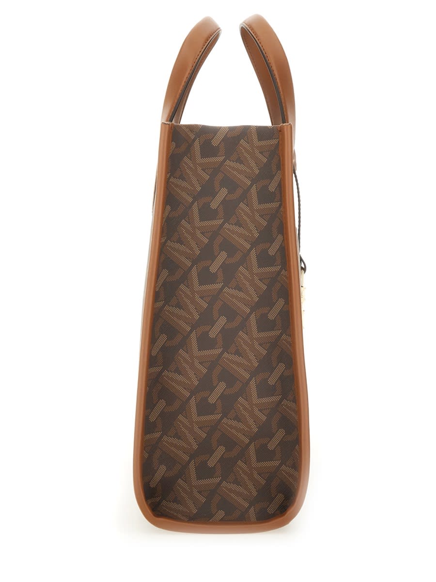 Shop Michael Kors Tote Bag In Brown