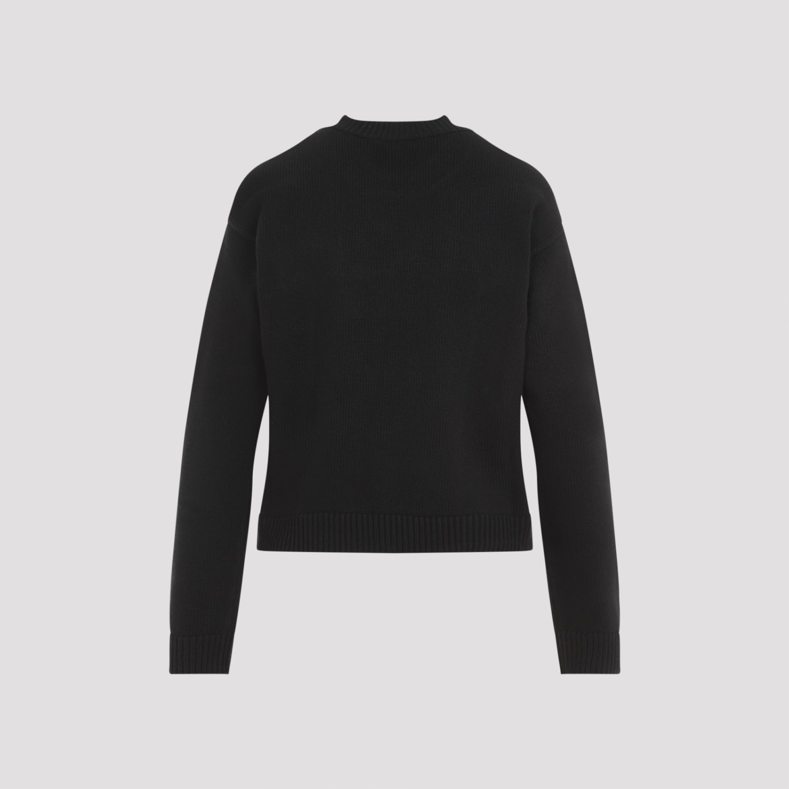 Shop Gucci Sweater In Black Ivory