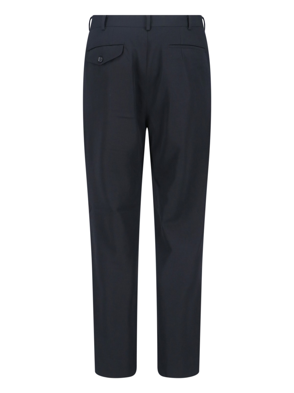 Comme Des Garçons Homme Deux Straight Pants In Black