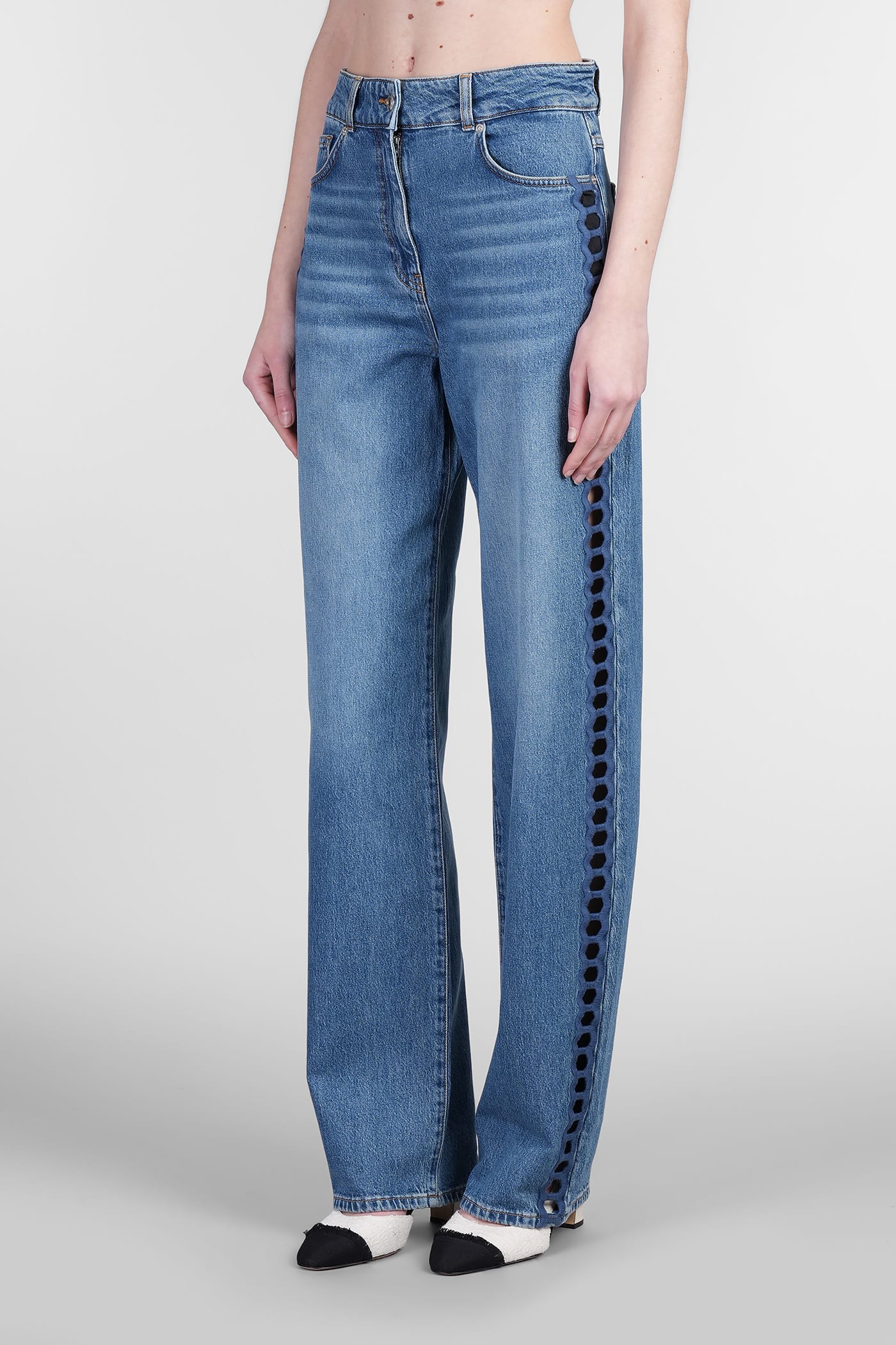 Iro Gotz2 Jeans In Blue Cotton