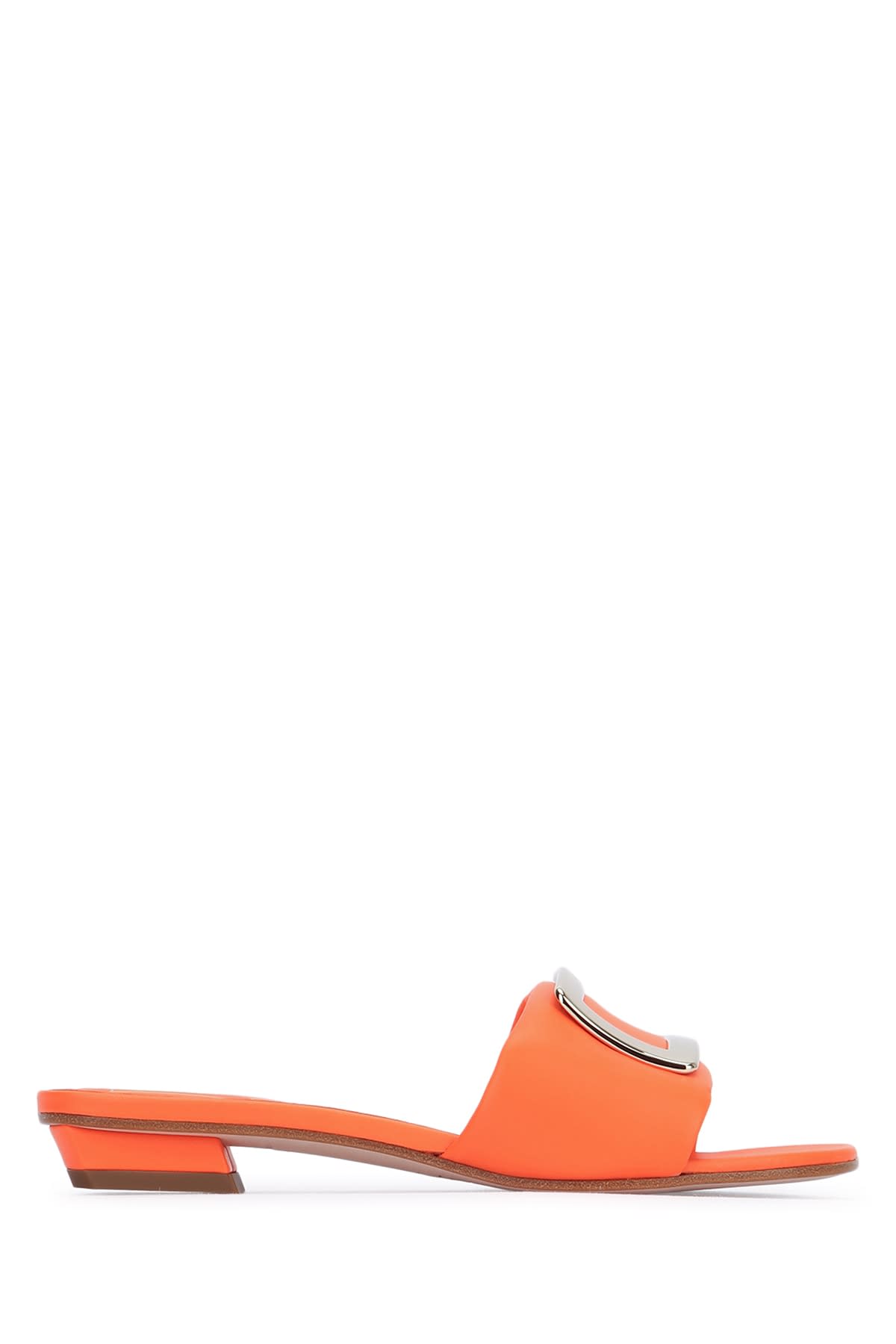 Roger Vivier RV Leren Slides