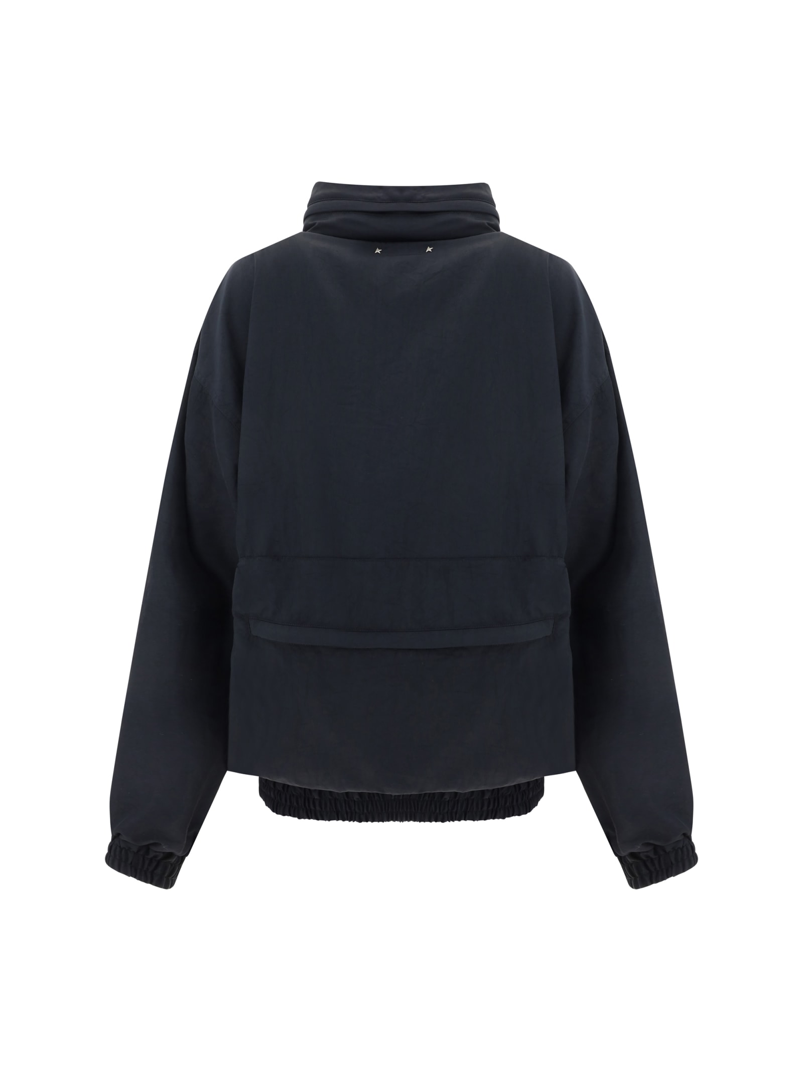 Golden Goose En Goose Multipockets Windbreaker Women's Jacket In Black