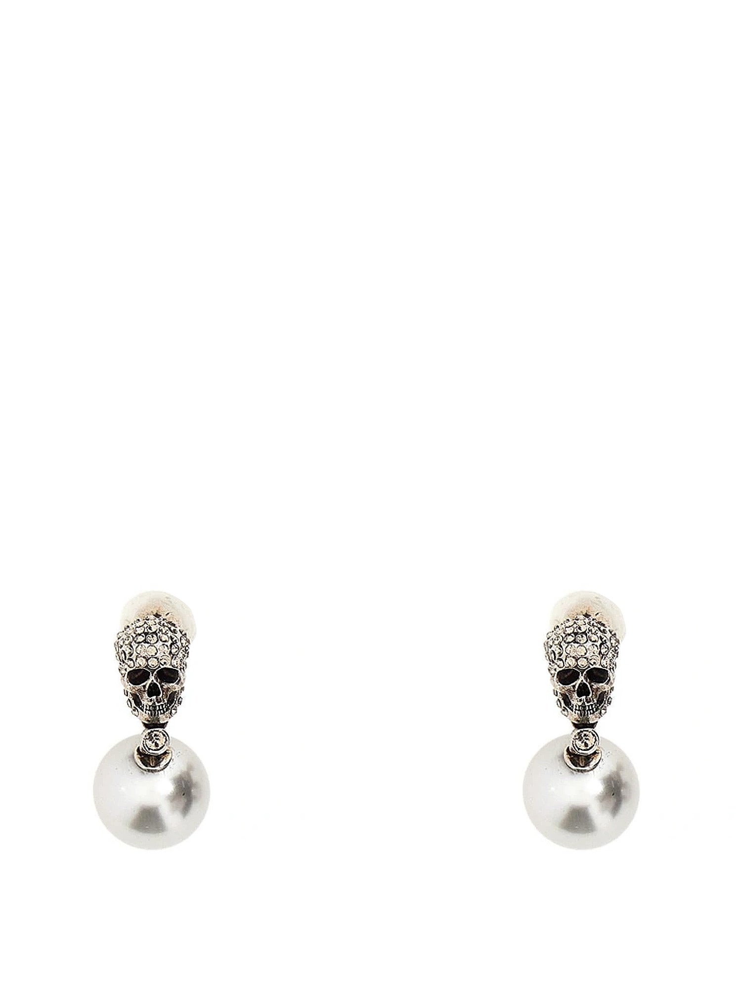 Alexander Mcqueen Earrings In Metallic